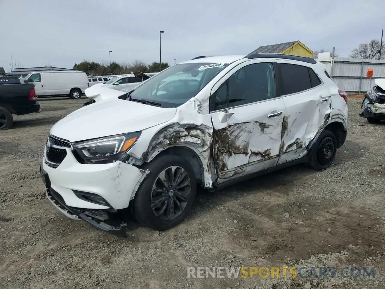 1 Photograph of a damaged car KL4CJCSB6LB061401 BUICK ENCORE 2020