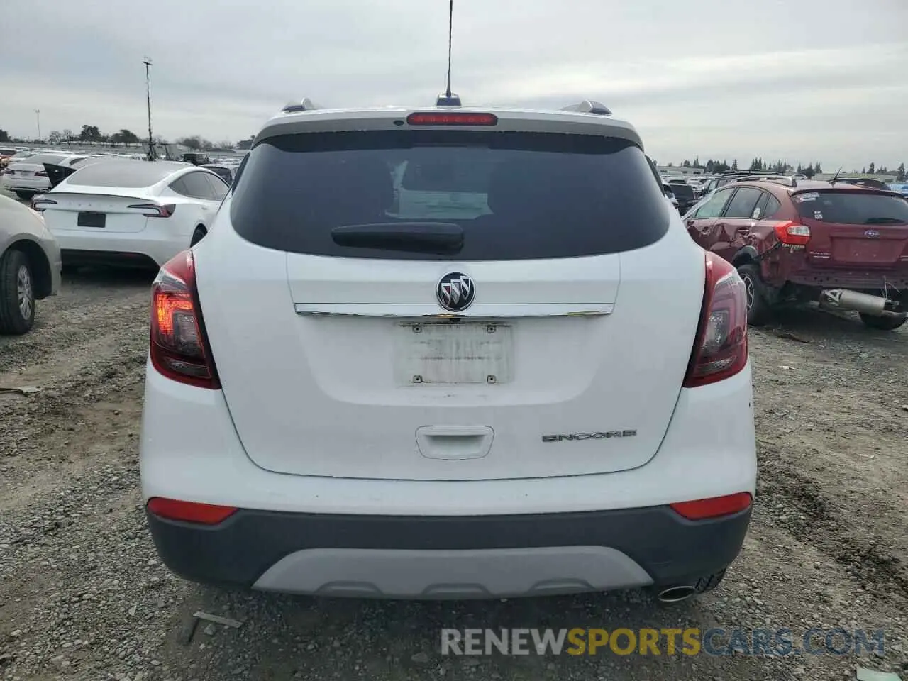 6 Photograph of a damaged car KL4CJCSB6LB061401 BUICK ENCORE 2020