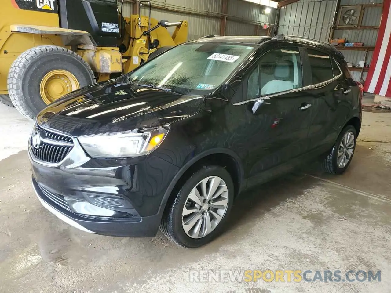 1 Photograph of a damaged car KL4CJESB0LB058117 BUICK ENCORE 2020