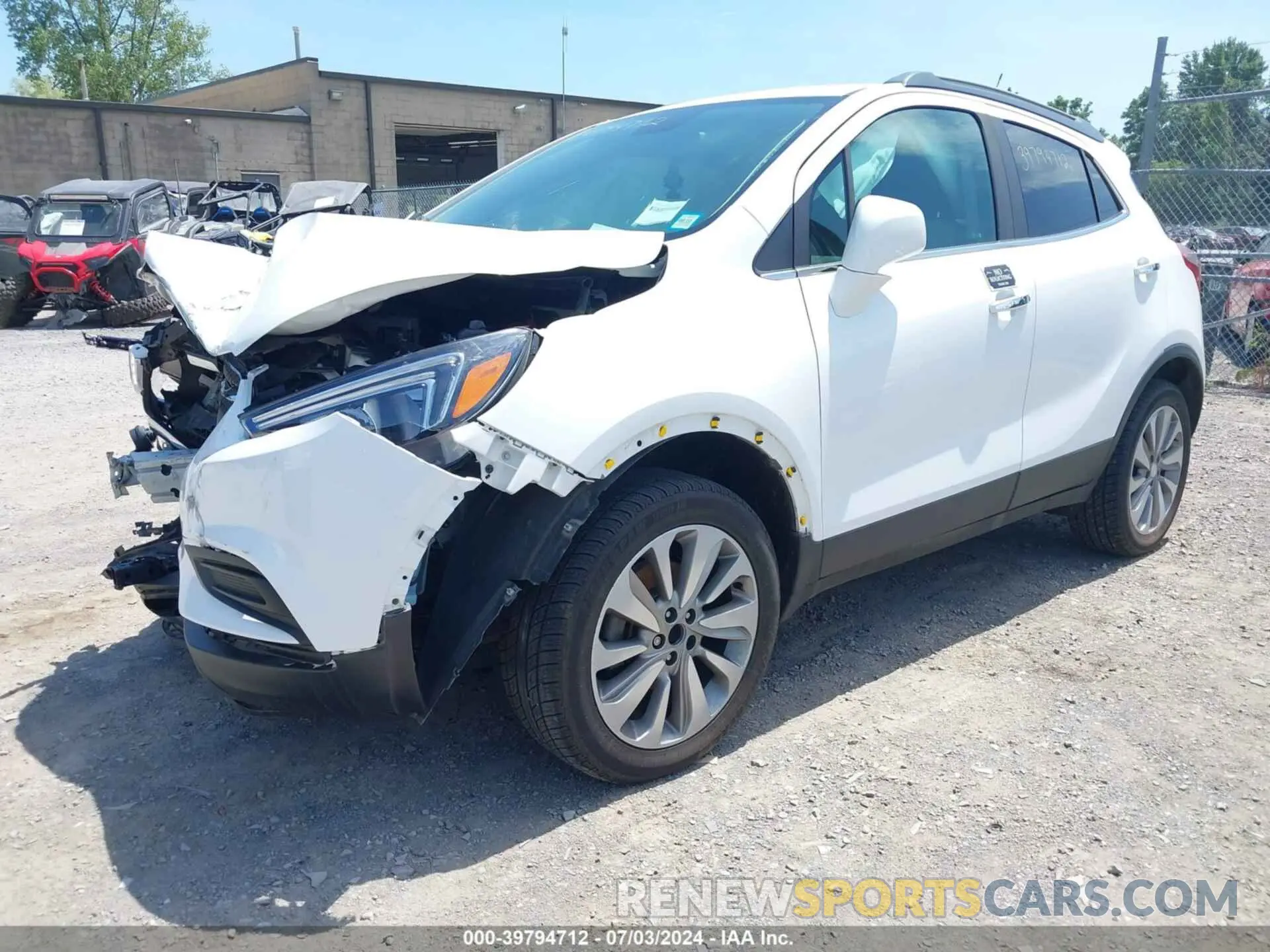 2 Photograph of a damaged car KL4CJESB0LB068274 BUICK ENCORE 2020