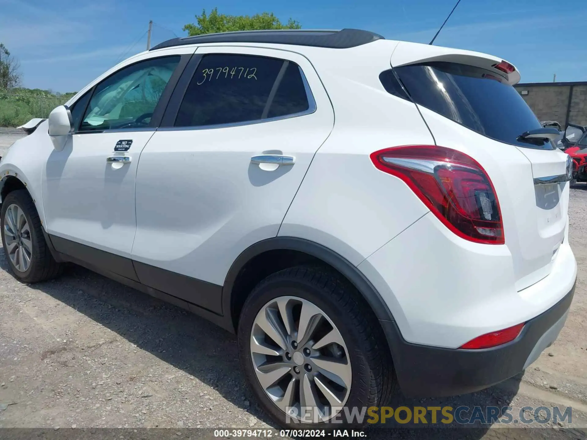 3 Photograph of a damaged car KL4CJESB0LB068274 BUICK ENCORE 2020
