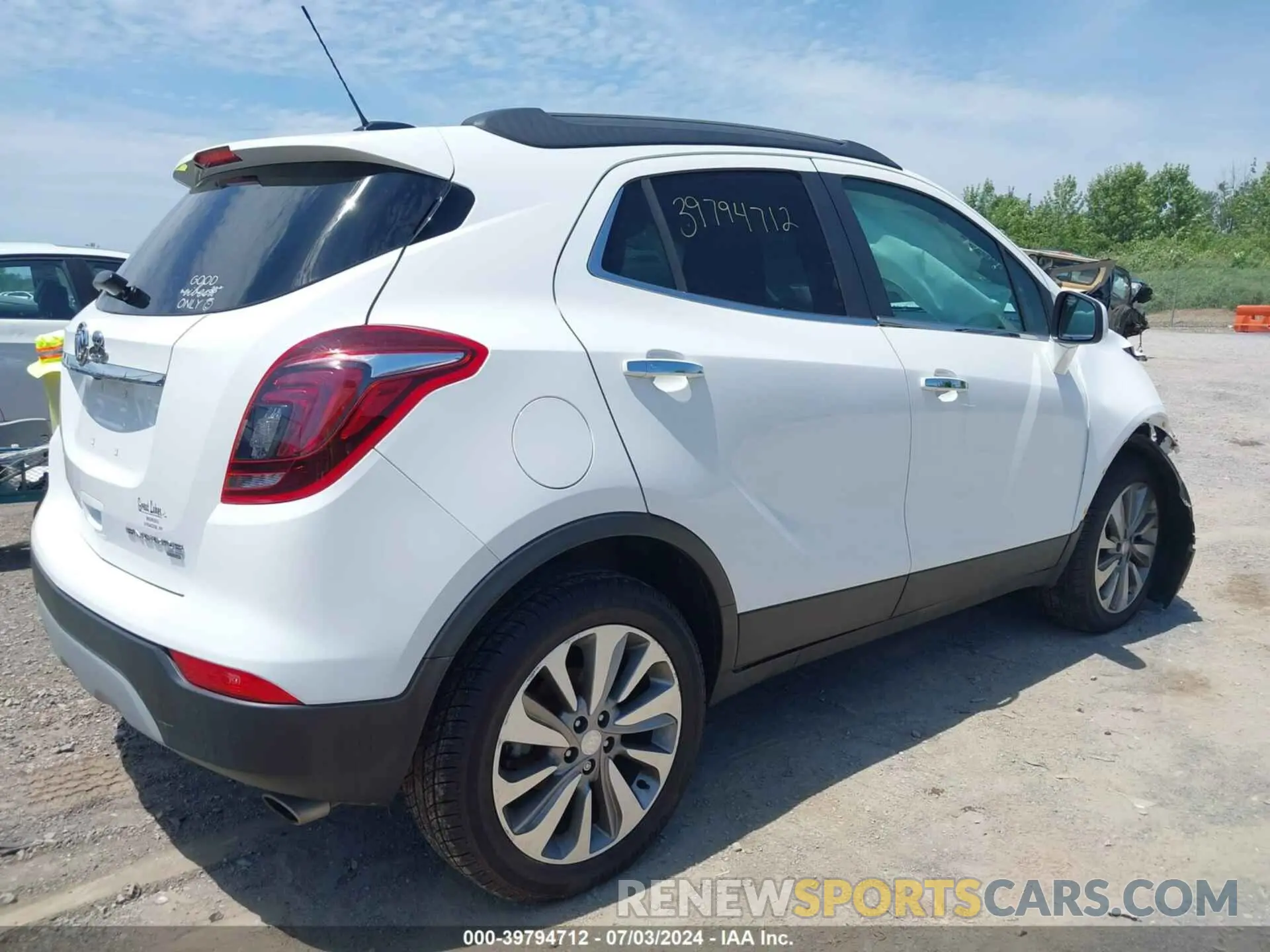 4 Photograph of a damaged car KL4CJESB0LB068274 BUICK ENCORE 2020