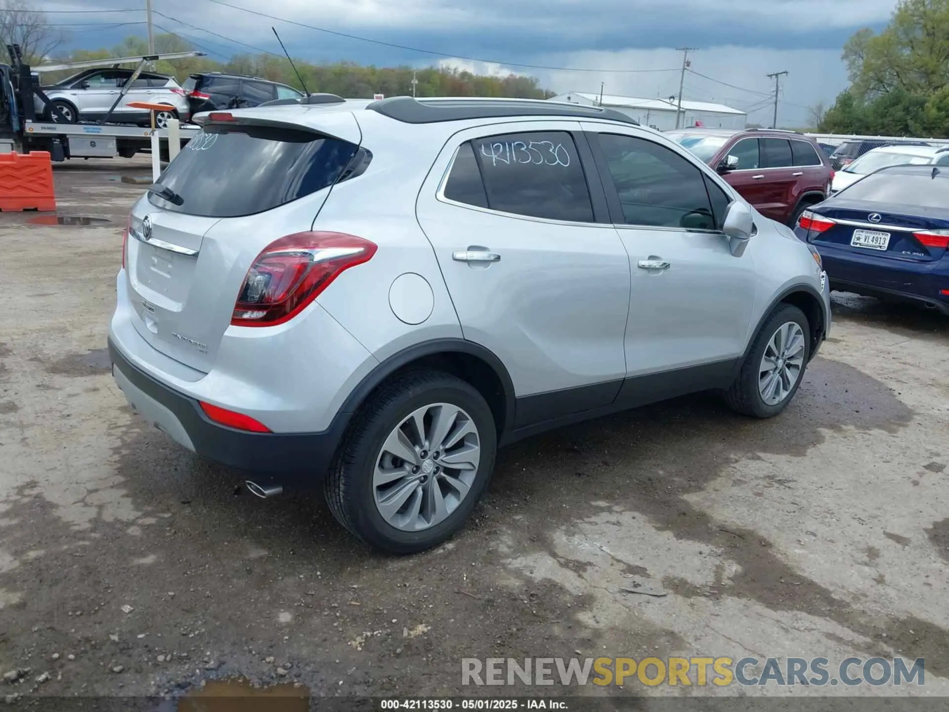 4 Photograph of a damaged car KL4CJESB1LB017687 BUICK ENCORE 2020