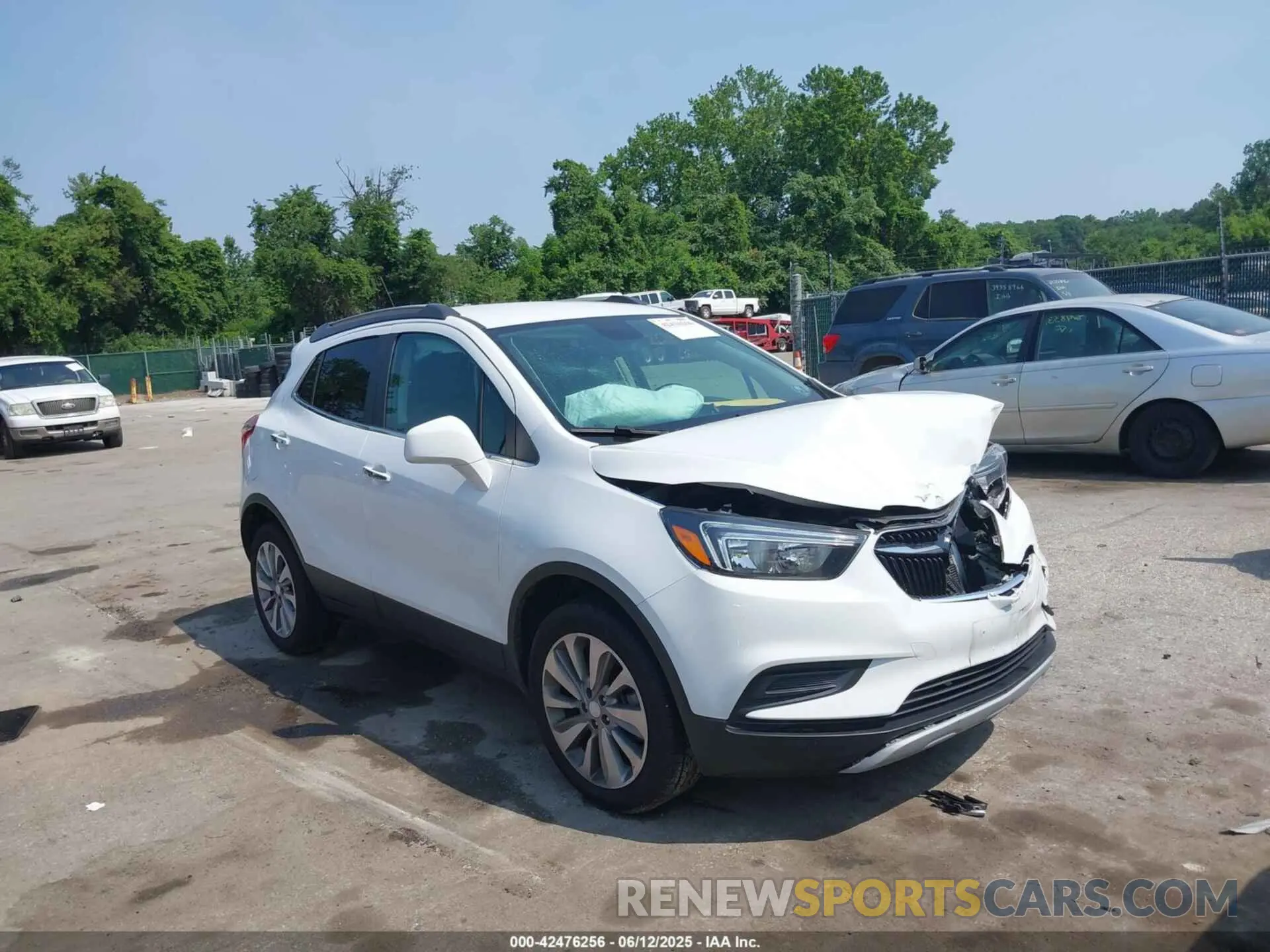 1 Photograph of a damaged car KL4CJESB2LB003863 BUICK ENCORE 2020