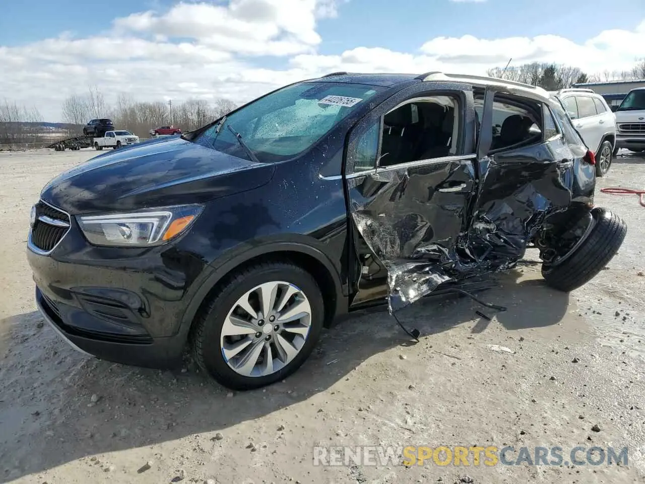 1 Photograph of a damaged car KL4CJESB2LB054490 BUICK ENCORE 2020