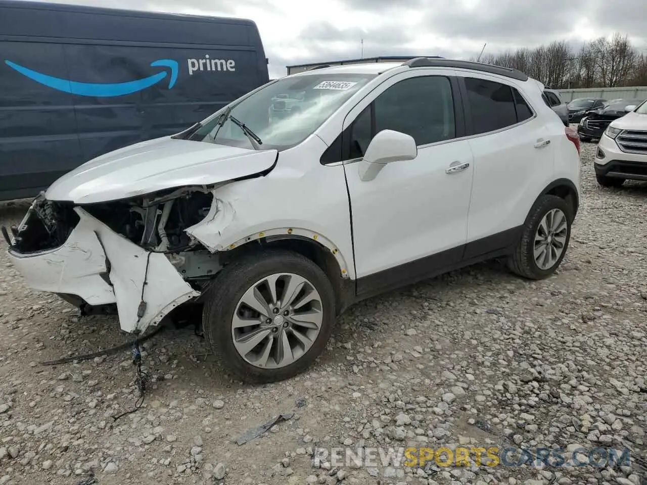 1 Photograph of a damaged car KL4CJESB2LB056739 BUICK ENCORE 2020