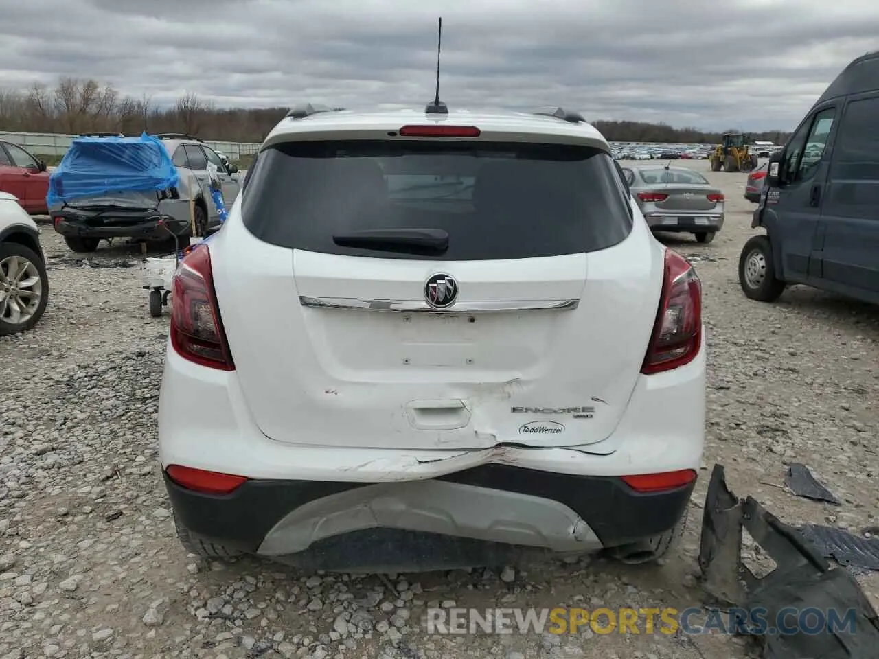 6 Photograph of a damaged car KL4CJESB2LB056739 BUICK ENCORE 2020