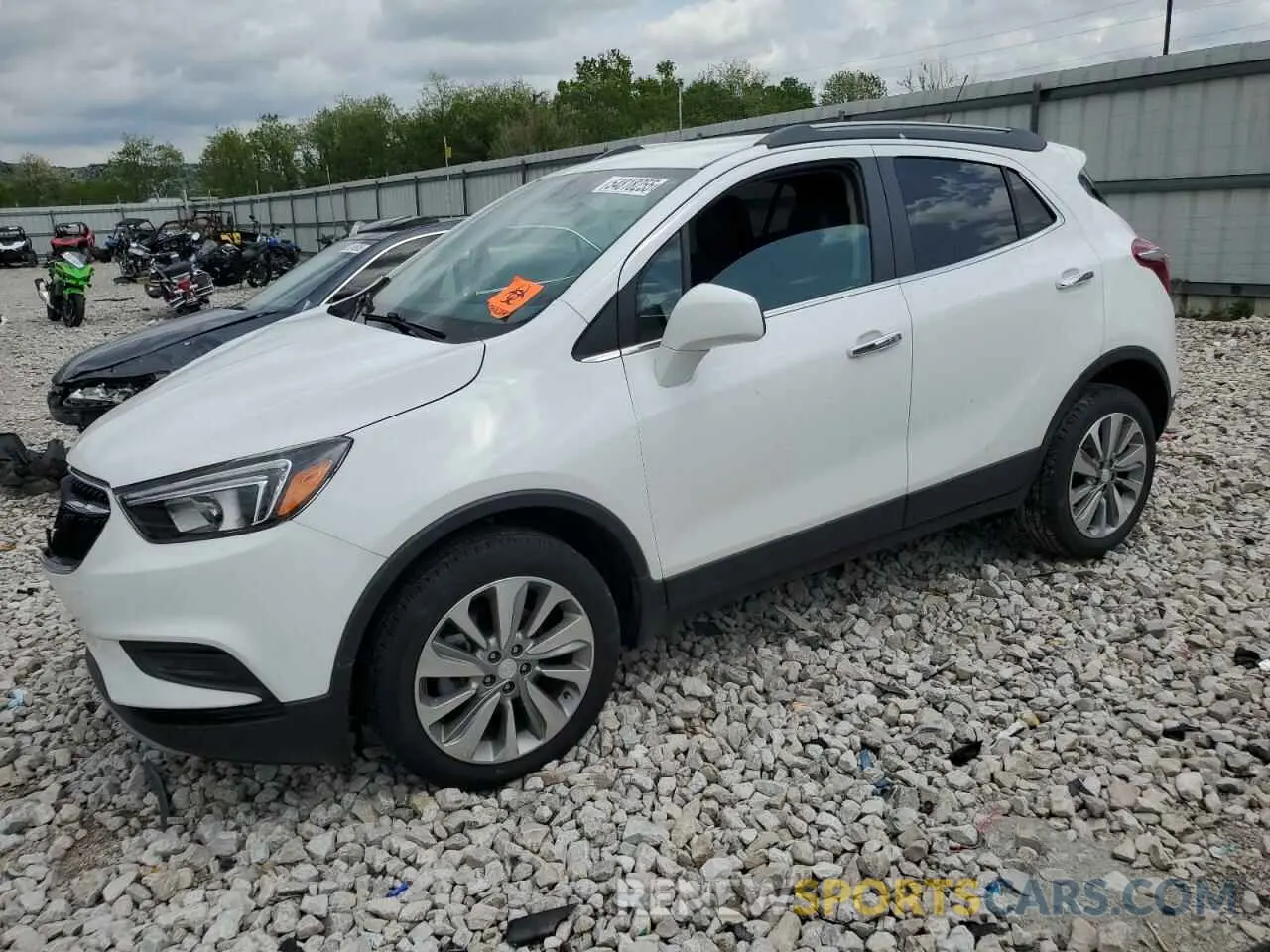1 Photograph of a damaged car KL4CJESB2LB058412 BUICK ENCORE 2020