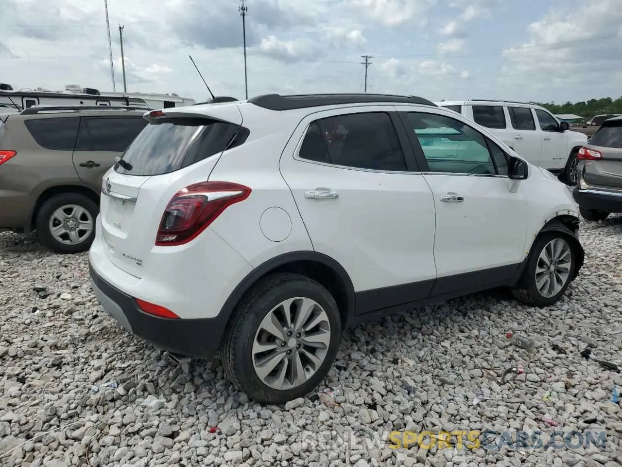 3 Photograph of a damaged car KL4CJESB2LB058412 BUICK ENCORE 2020