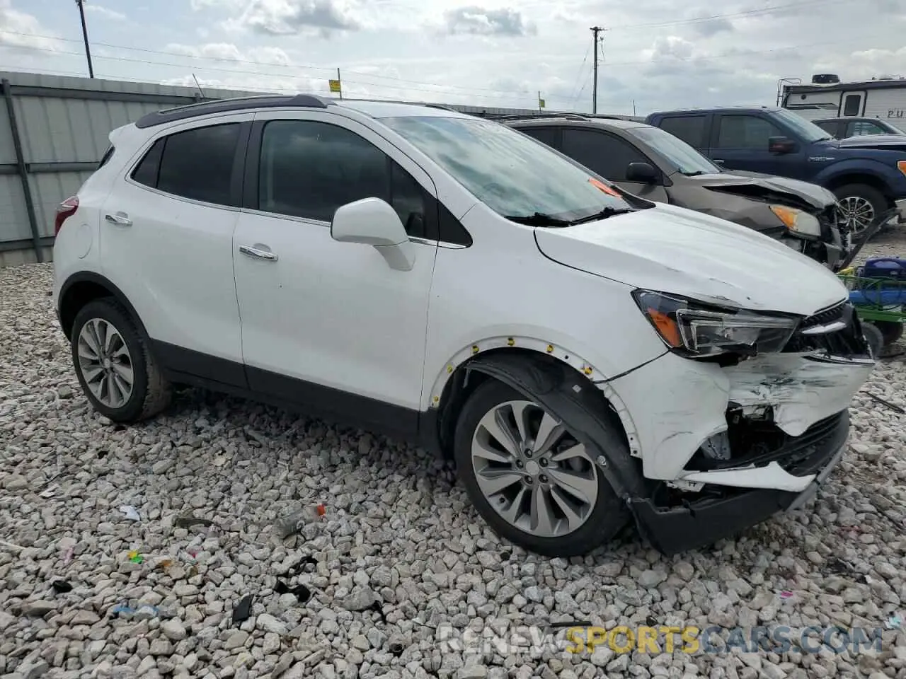 4 Photograph of a damaged car KL4CJESB2LB058412 BUICK ENCORE 2020