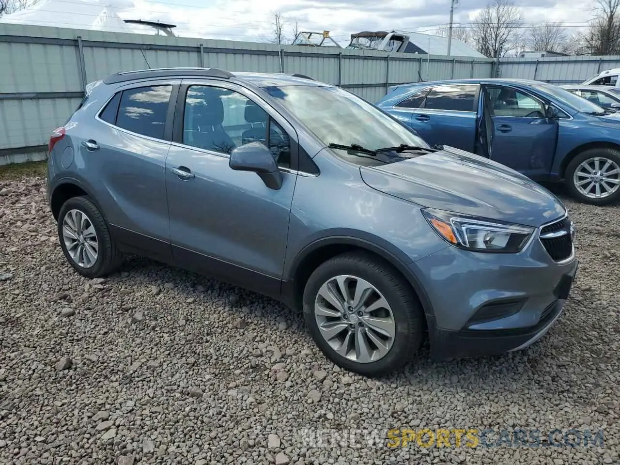 4 Photograph of a damaged car KL4CJESB3LB047080 BUICK ENCORE 2020