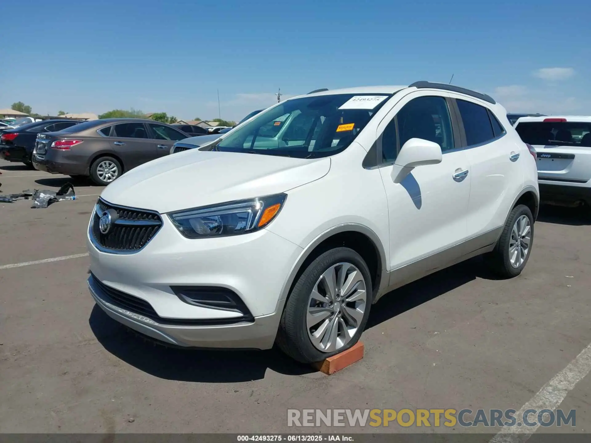 2 Photograph of a damaged car KL4CJESB3LB084503 BUICK ENCORE 2020