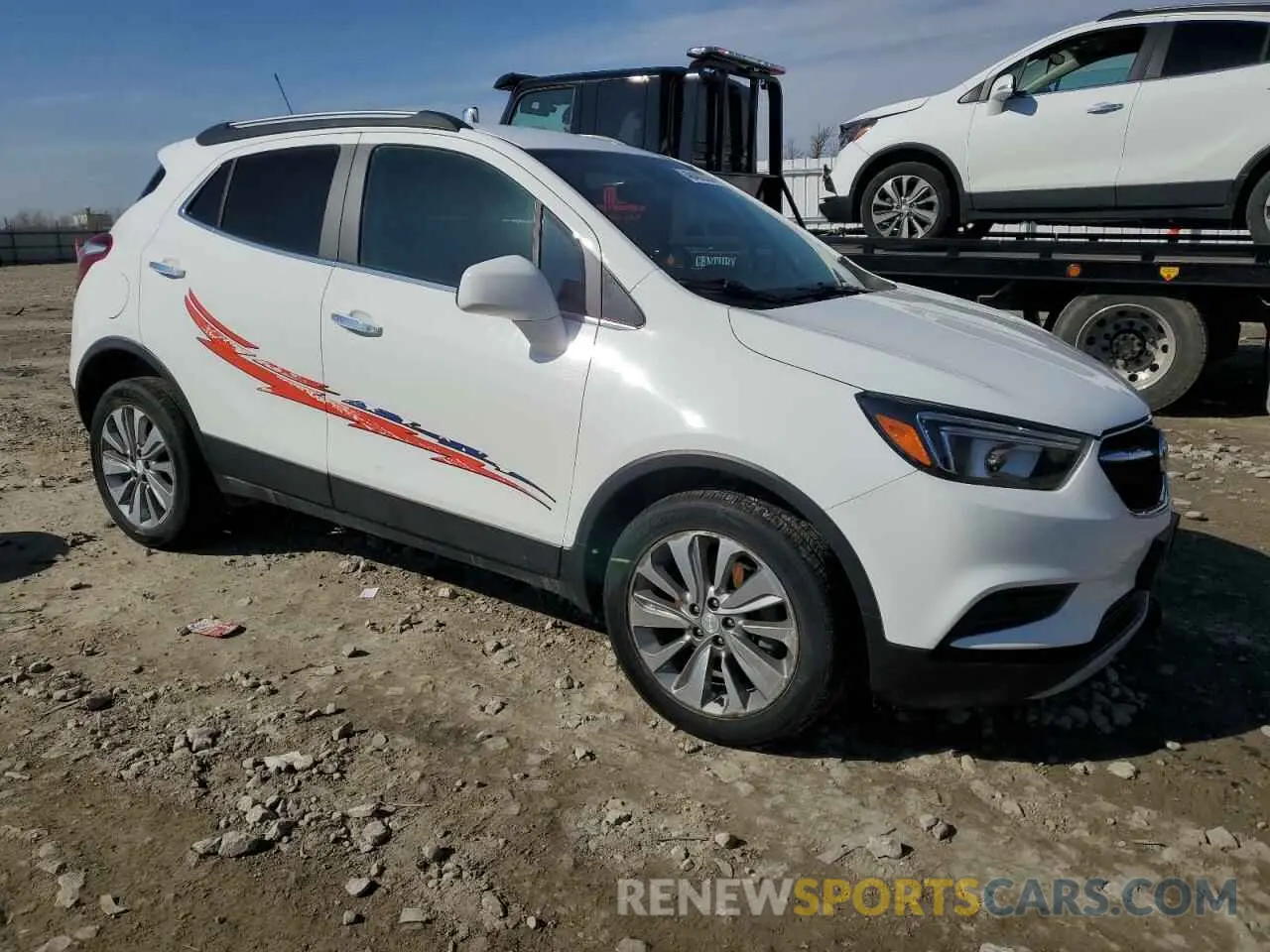 4 Photograph of a damaged car KL4CJESB5LB049834 BUICK ENCORE 2020
