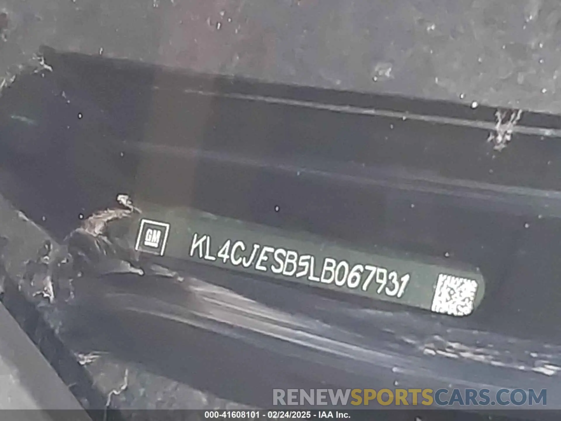 9 Photograph of a damaged car KL4CJESB5LB067931 BUICK ENCORE 2020
