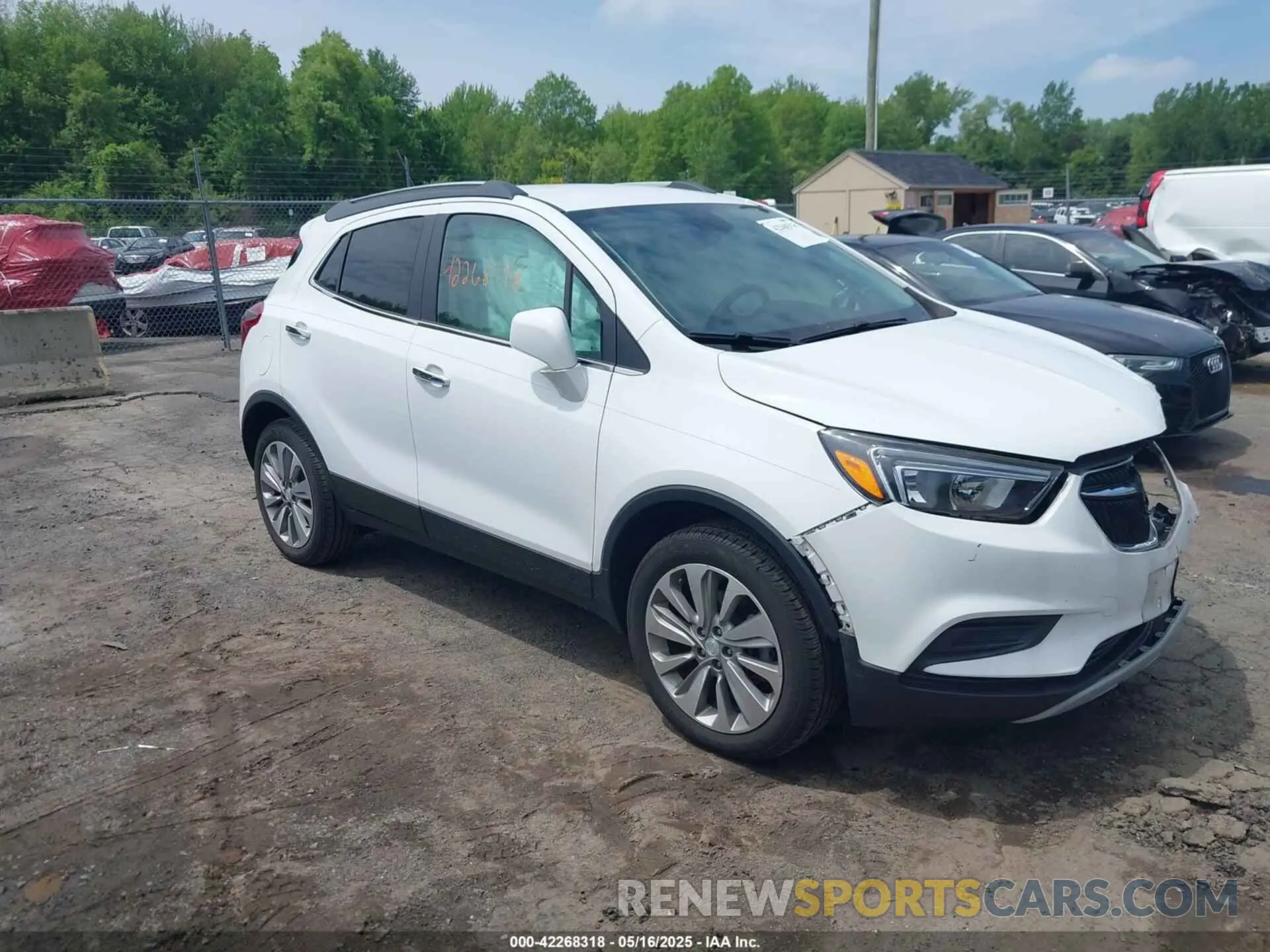 1 Photograph of a damaged car KL4CJESBXLB072199 BUICK ENCORE 2020