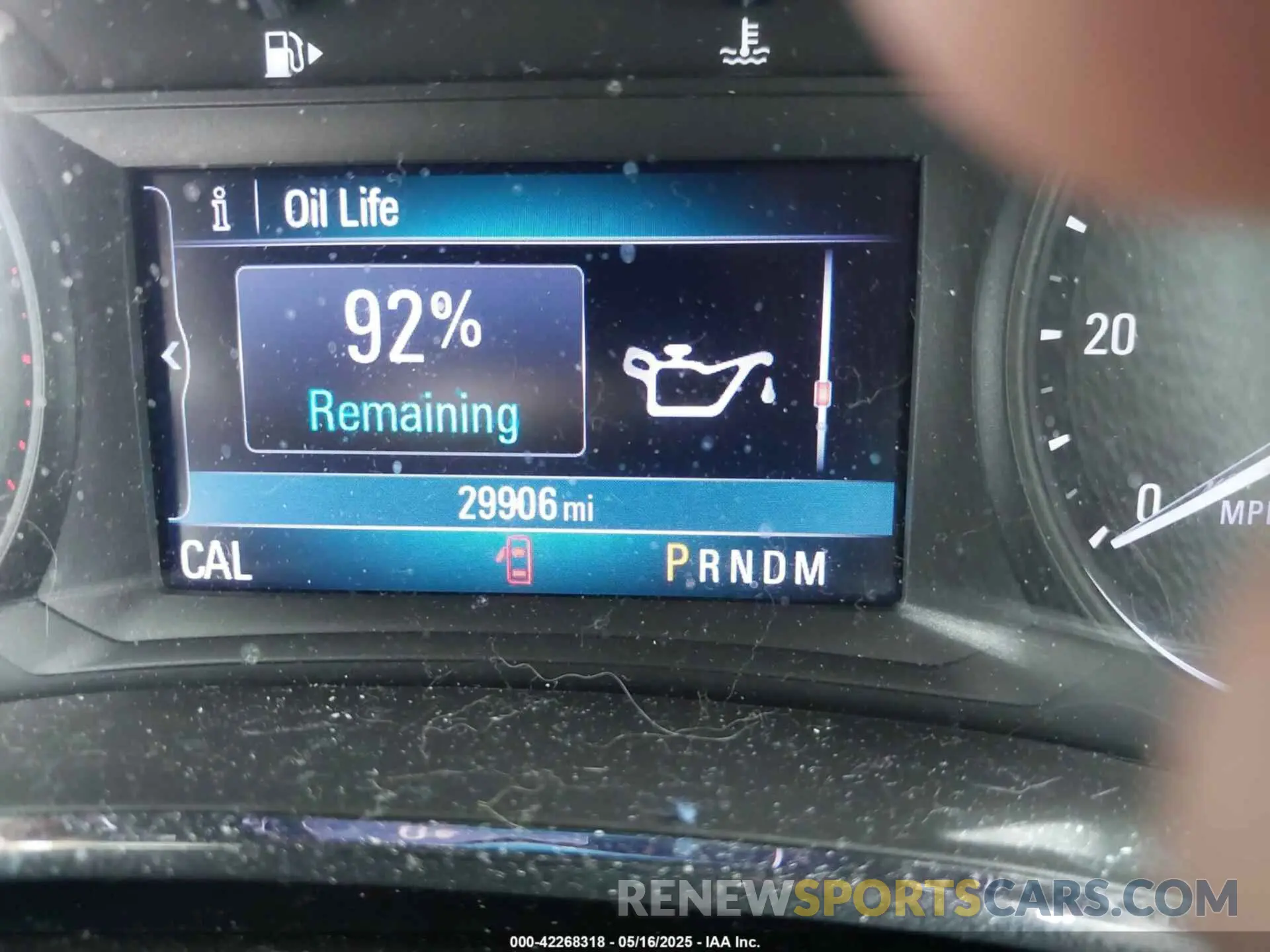 15 Photograph of a damaged car KL4CJESBXLB072199 BUICK ENCORE 2020