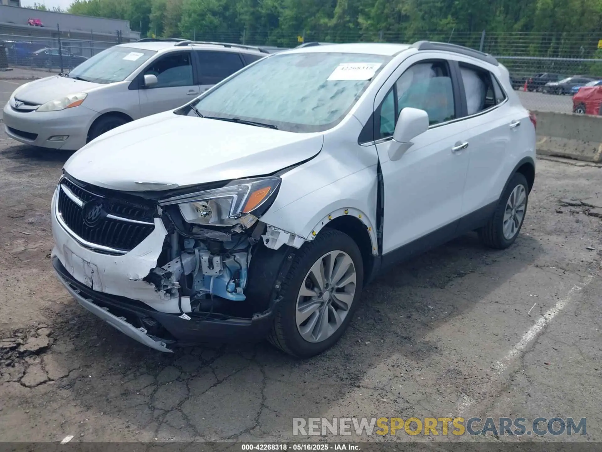 2 Photograph of a damaged car KL4CJESBXLB072199 BUICK ENCORE 2020