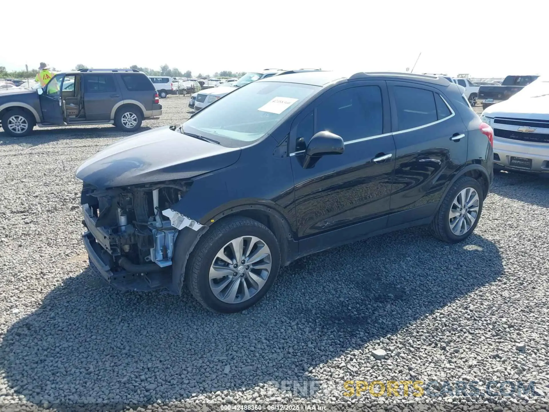 2 Photograph of a damaged car KL4CJESBXLB337199 BUICK ENCORE 2020