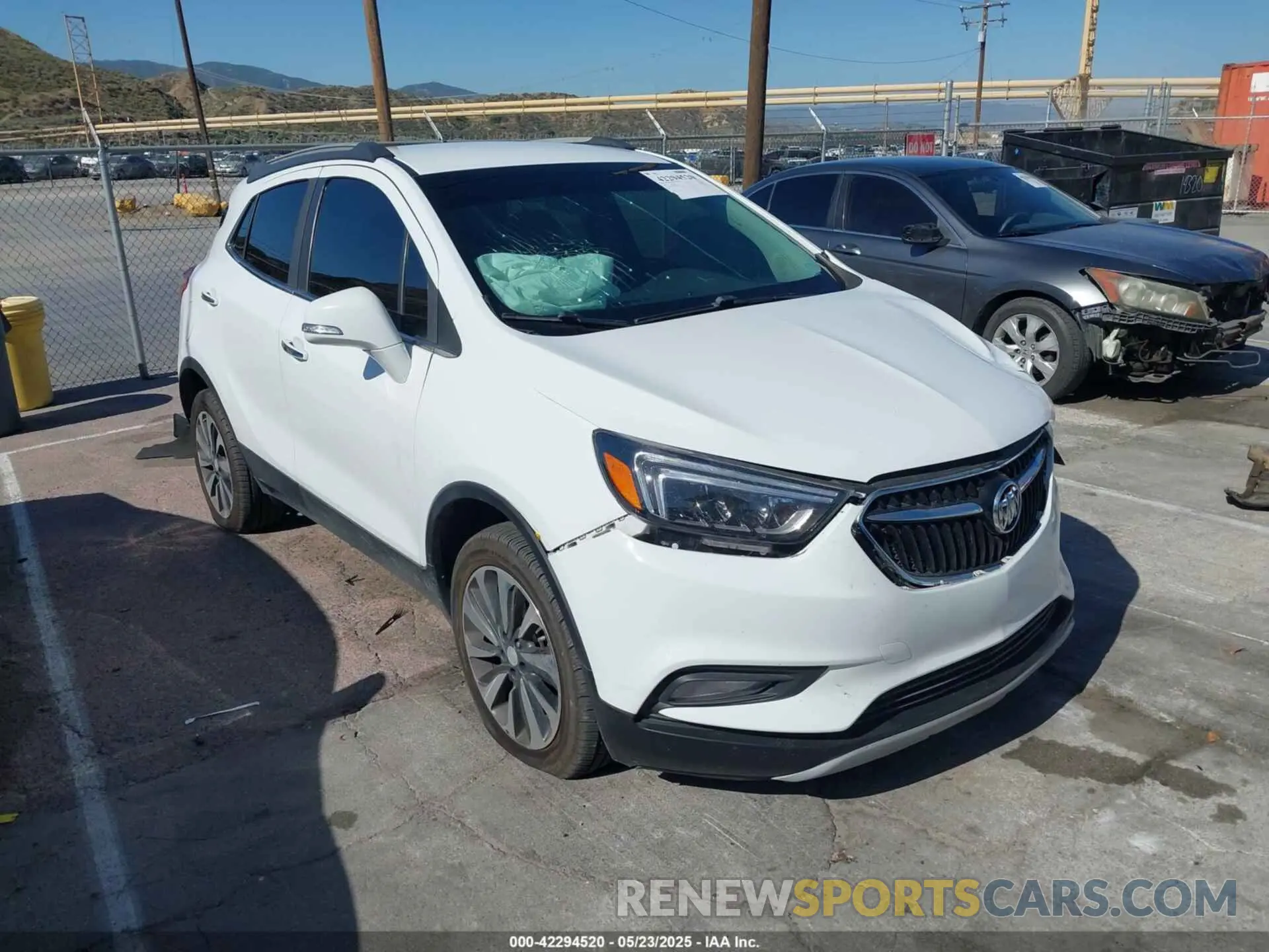 1 Photograph of a damaged car KL4CJGSB4LB034785 BUICK ENCORE 2020