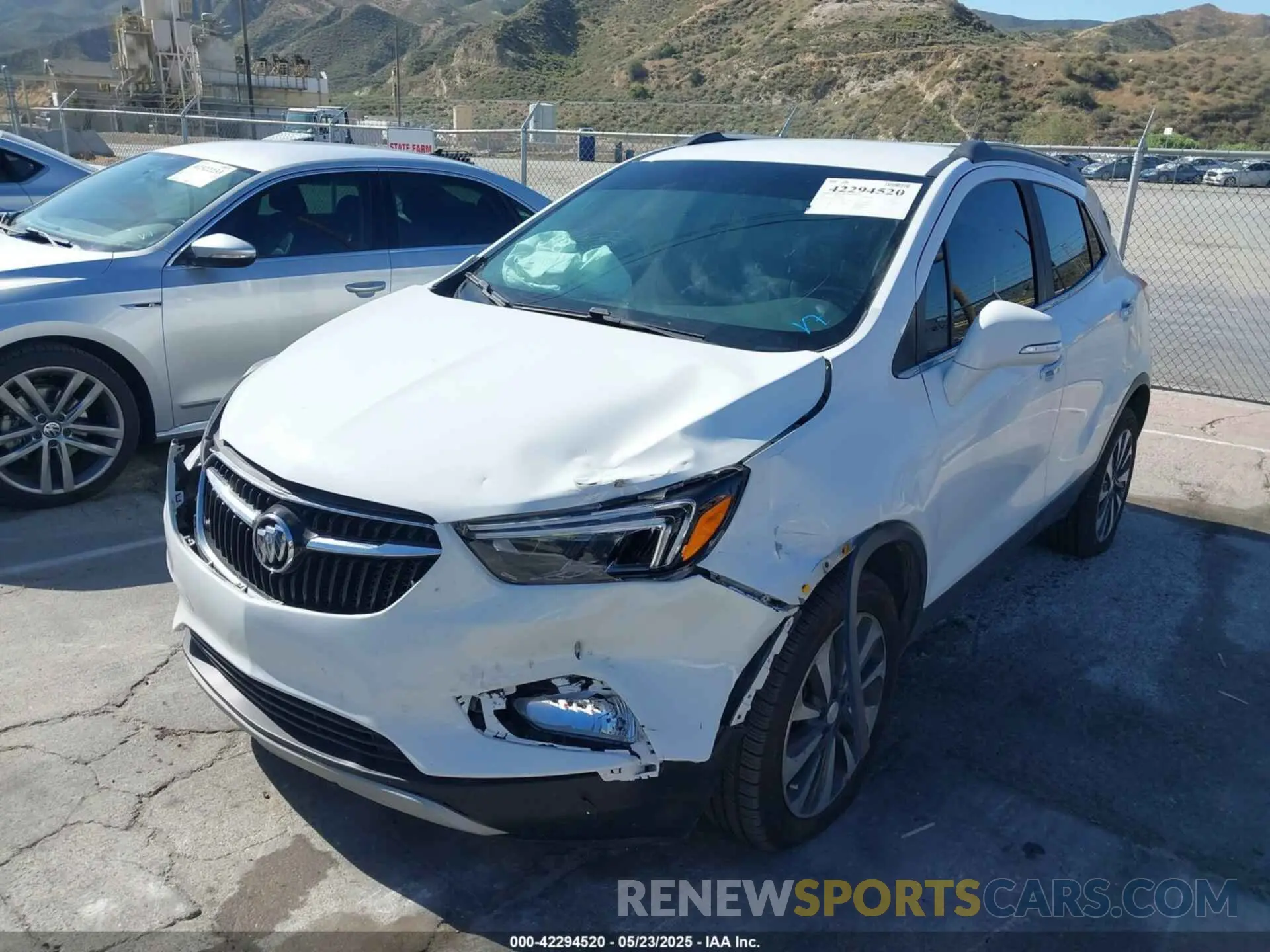 2 Photograph of a damaged car KL4CJGSB4LB034785 BUICK ENCORE 2020