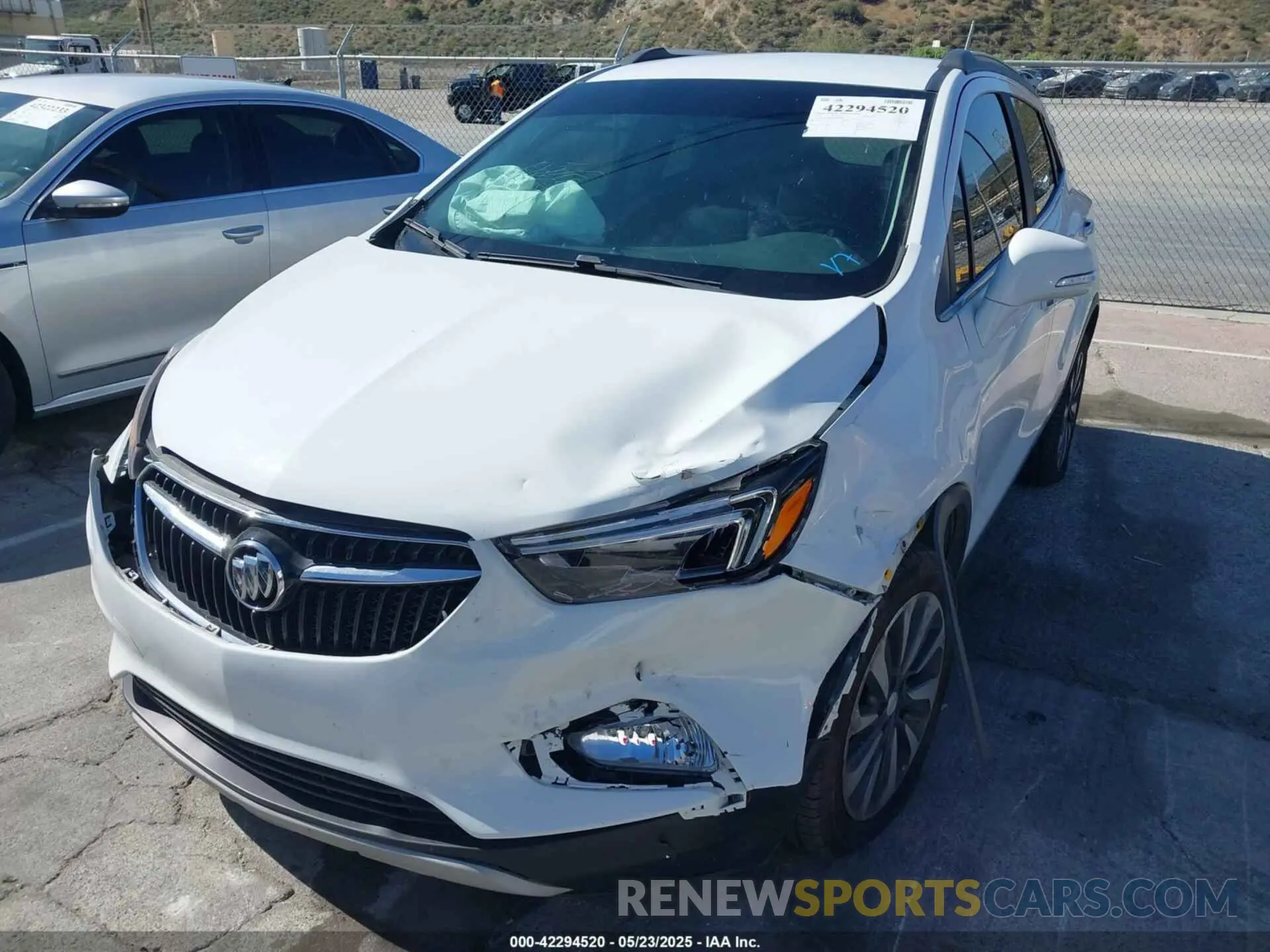 6 Photograph of a damaged car KL4CJGSB4LB034785 BUICK ENCORE 2020