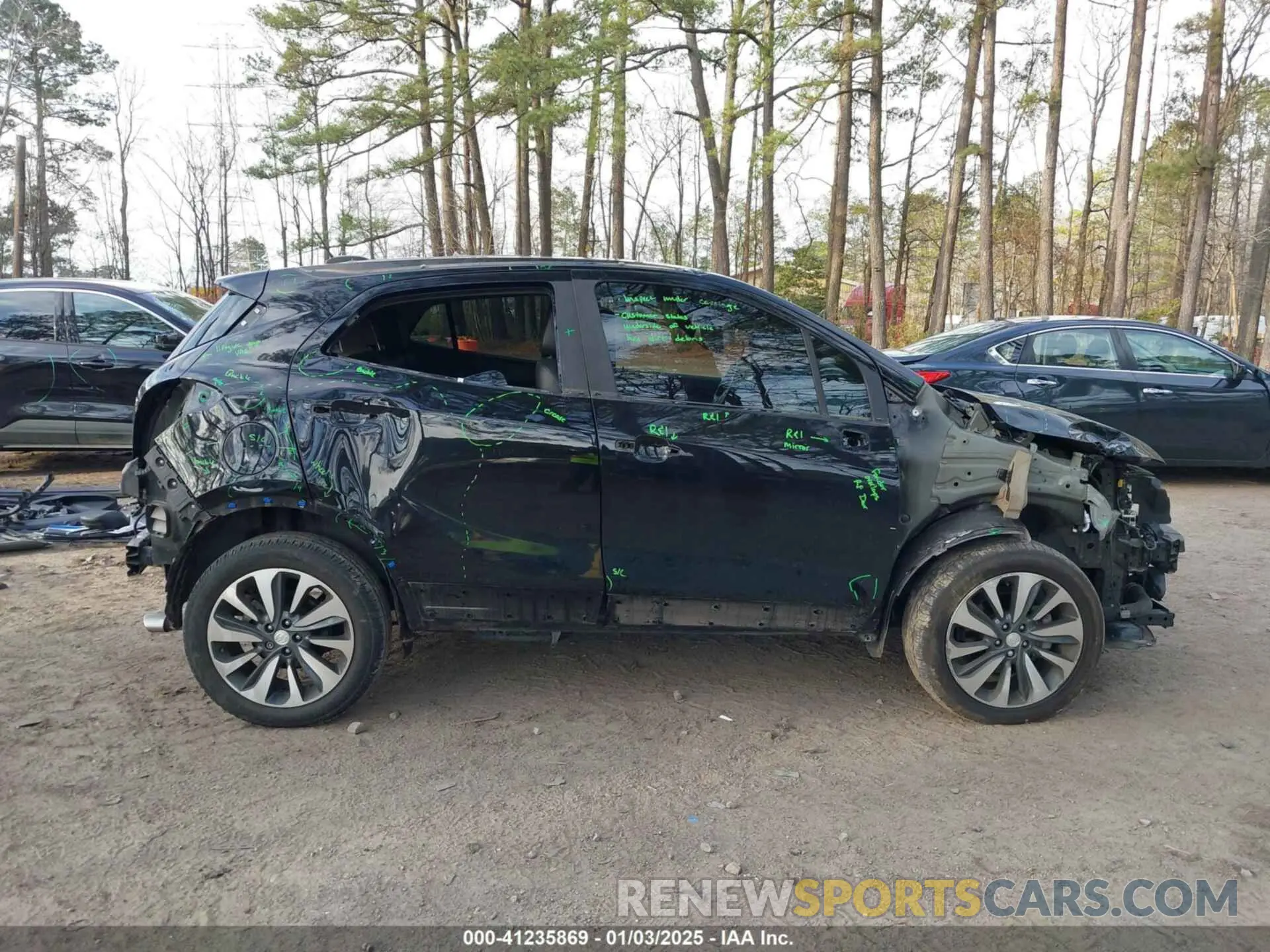 14 Photograph of a damaged car KL4CJGSB4LB042109 BUICK ENCORE 2020