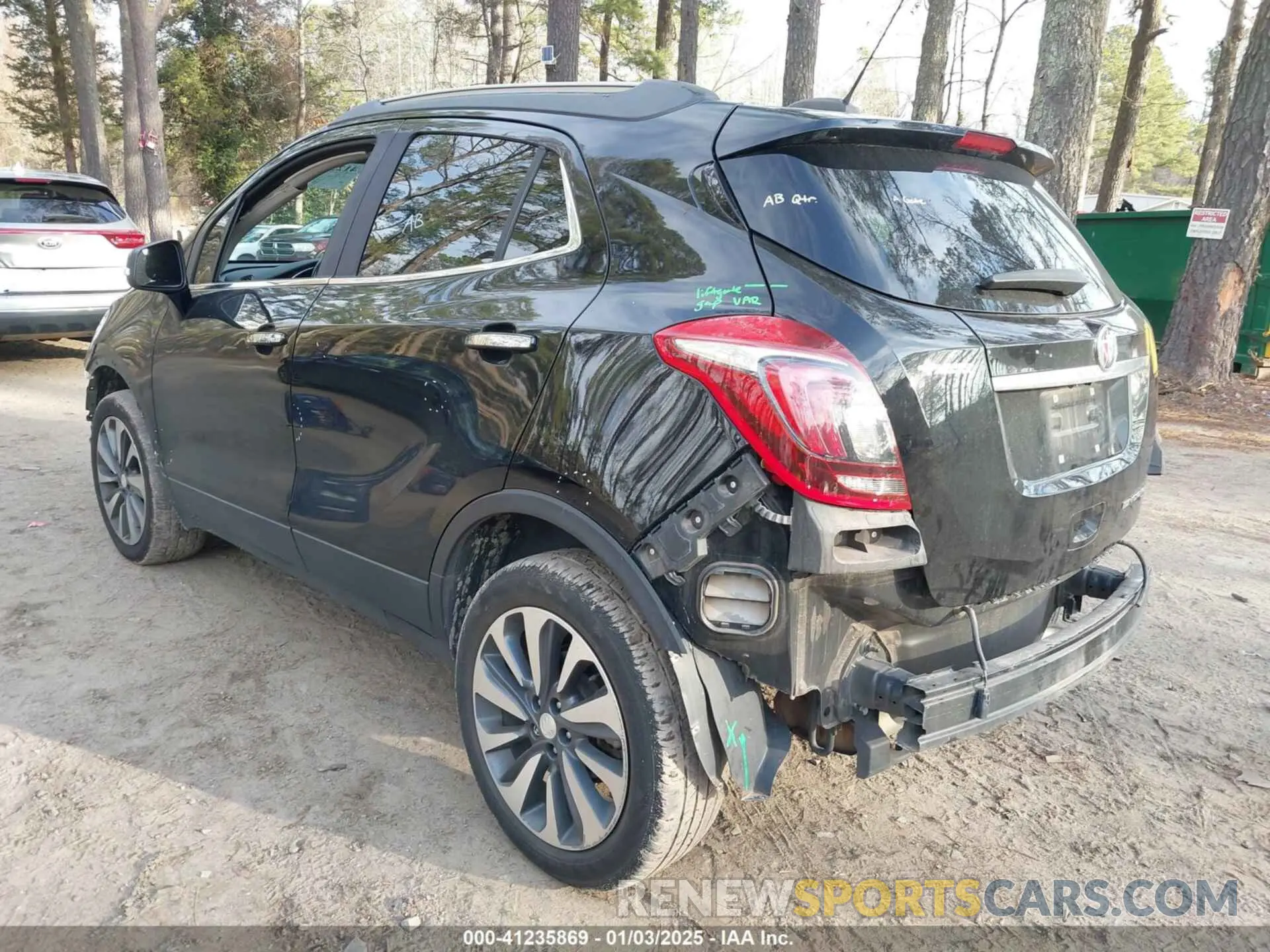 3 Photograph of a damaged car KL4CJGSB4LB042109 BUICK ENCORE 2020