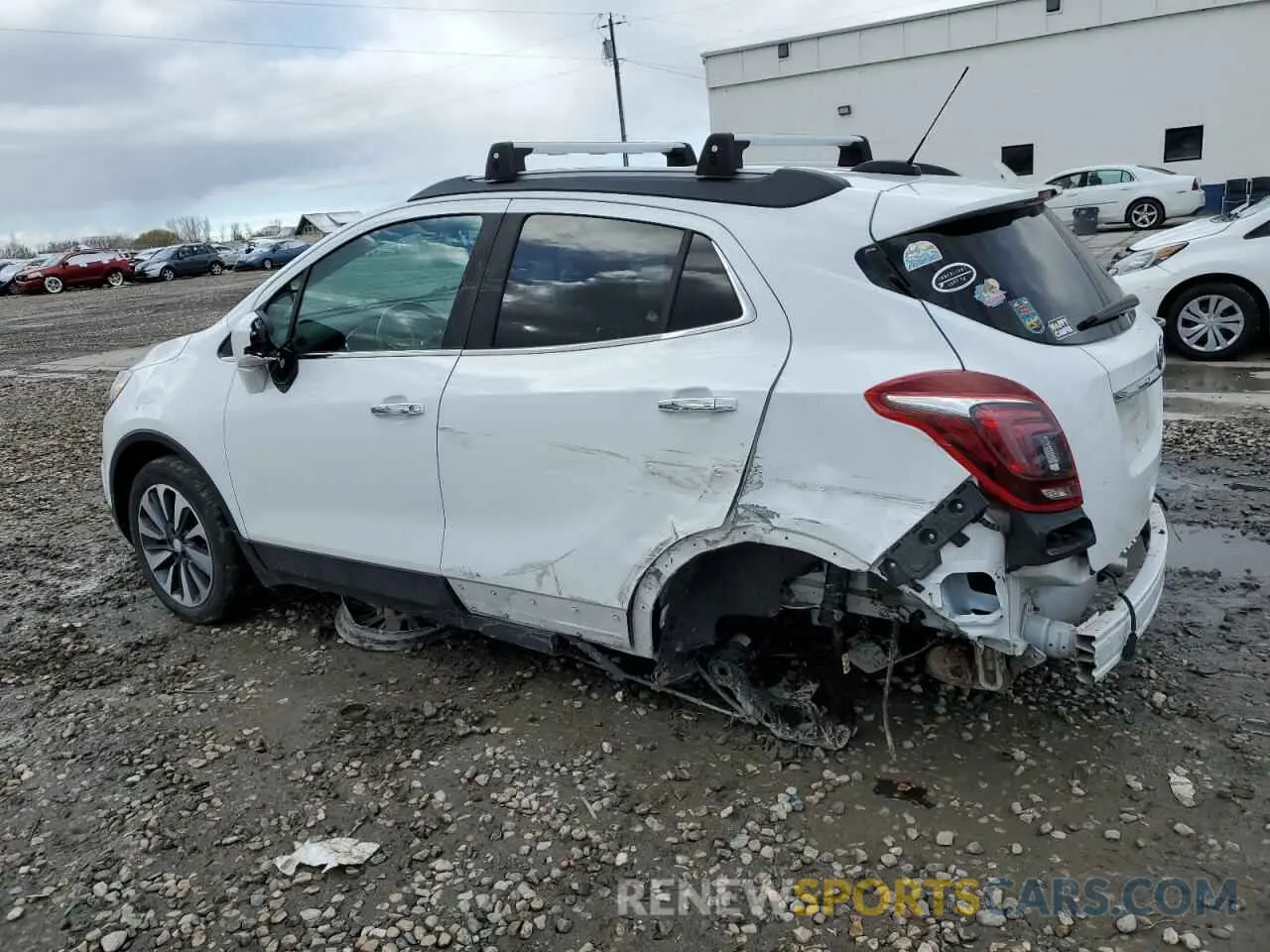 2 Photograph of a damaged car KL4CJGSB6LB044234 BUICK ENCORE 2020