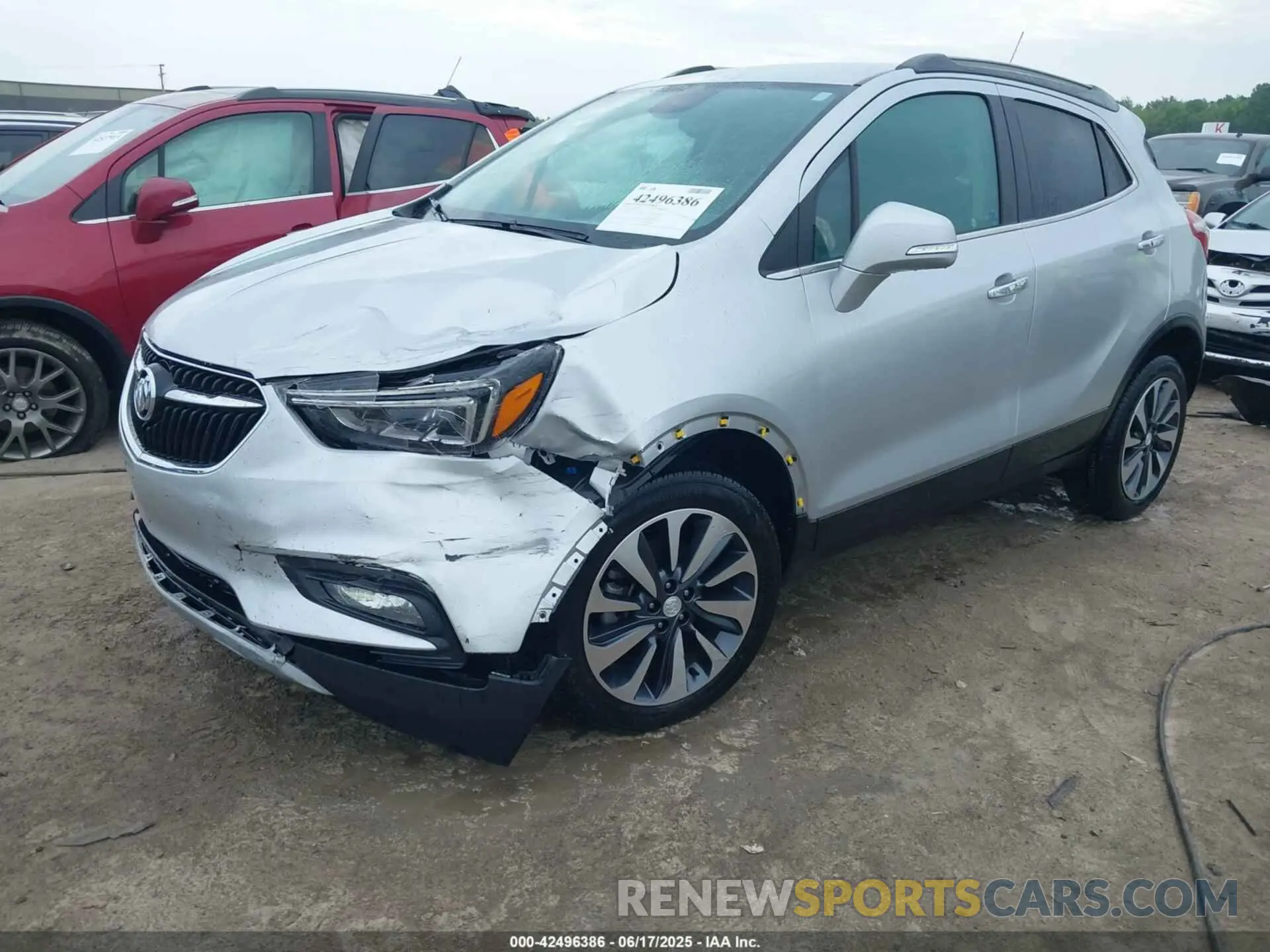 2 Photograph of a damaged car KL4CJGSB9LB031252 BUICK ENCORE 2020