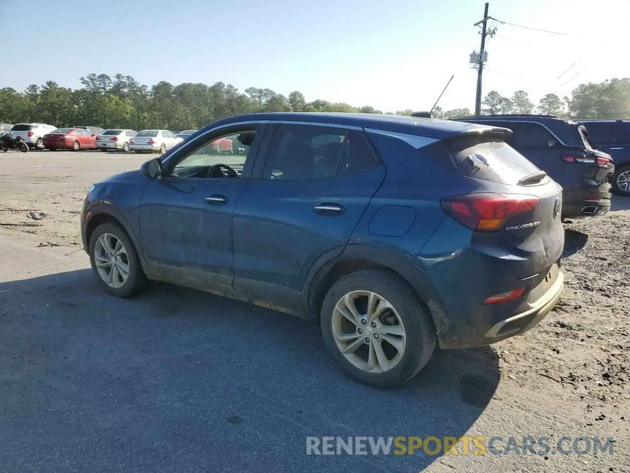 2 Photograph of a damaged car KL4MMBS20LB111196 BUICK ENCORE 2020
