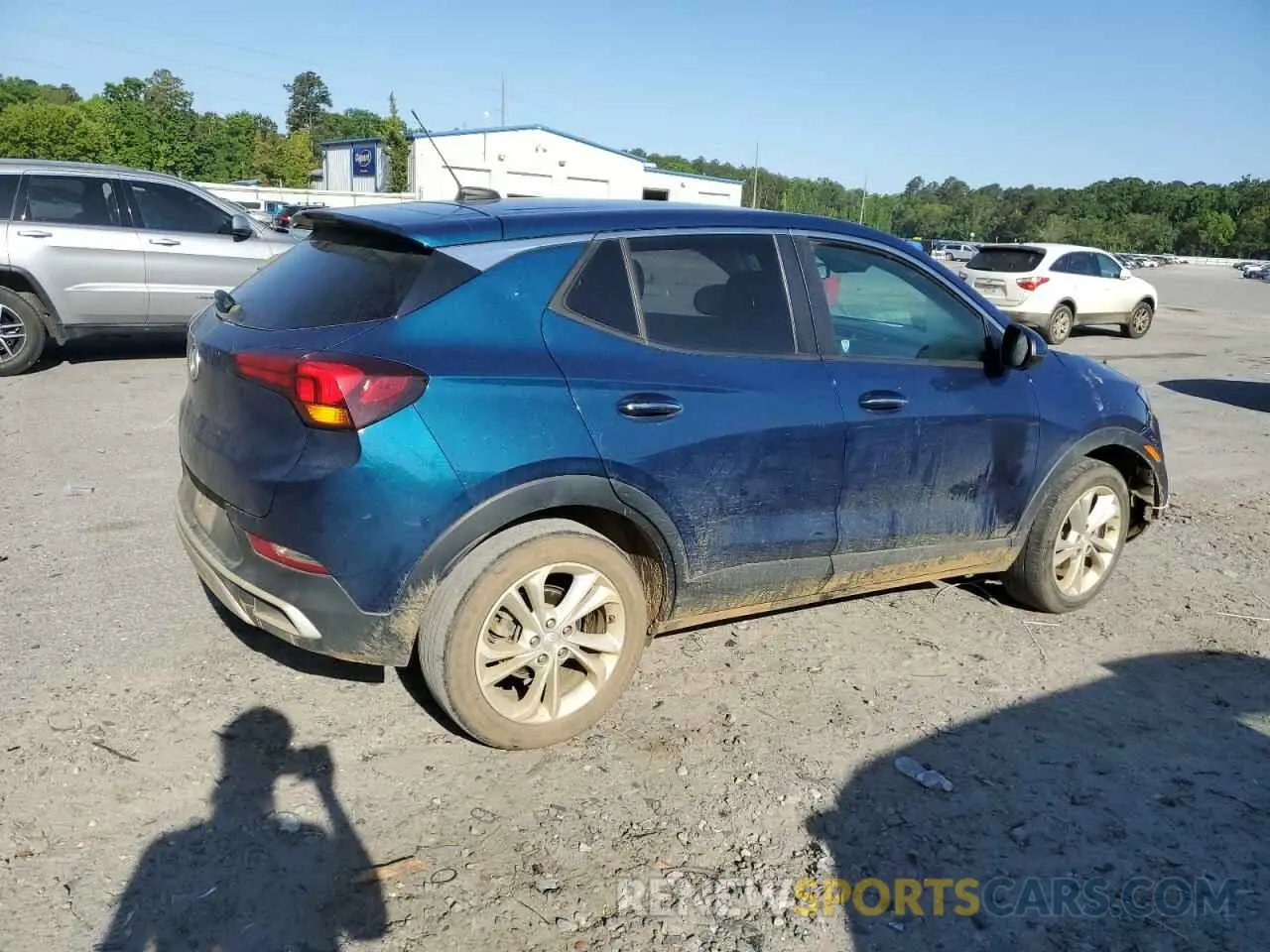 3 Photograph of a damaged car KL4MMBS20LB111196 BUICK ENCORE 2020