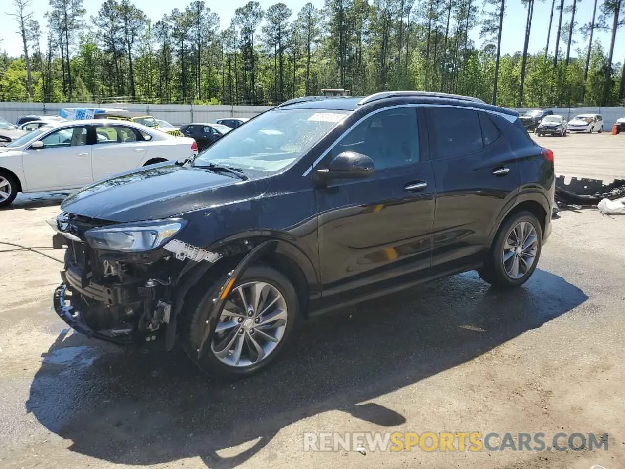 1 Photograph of a damaged car KL4MMBS20LB125521 BUICK ENCORE 2020