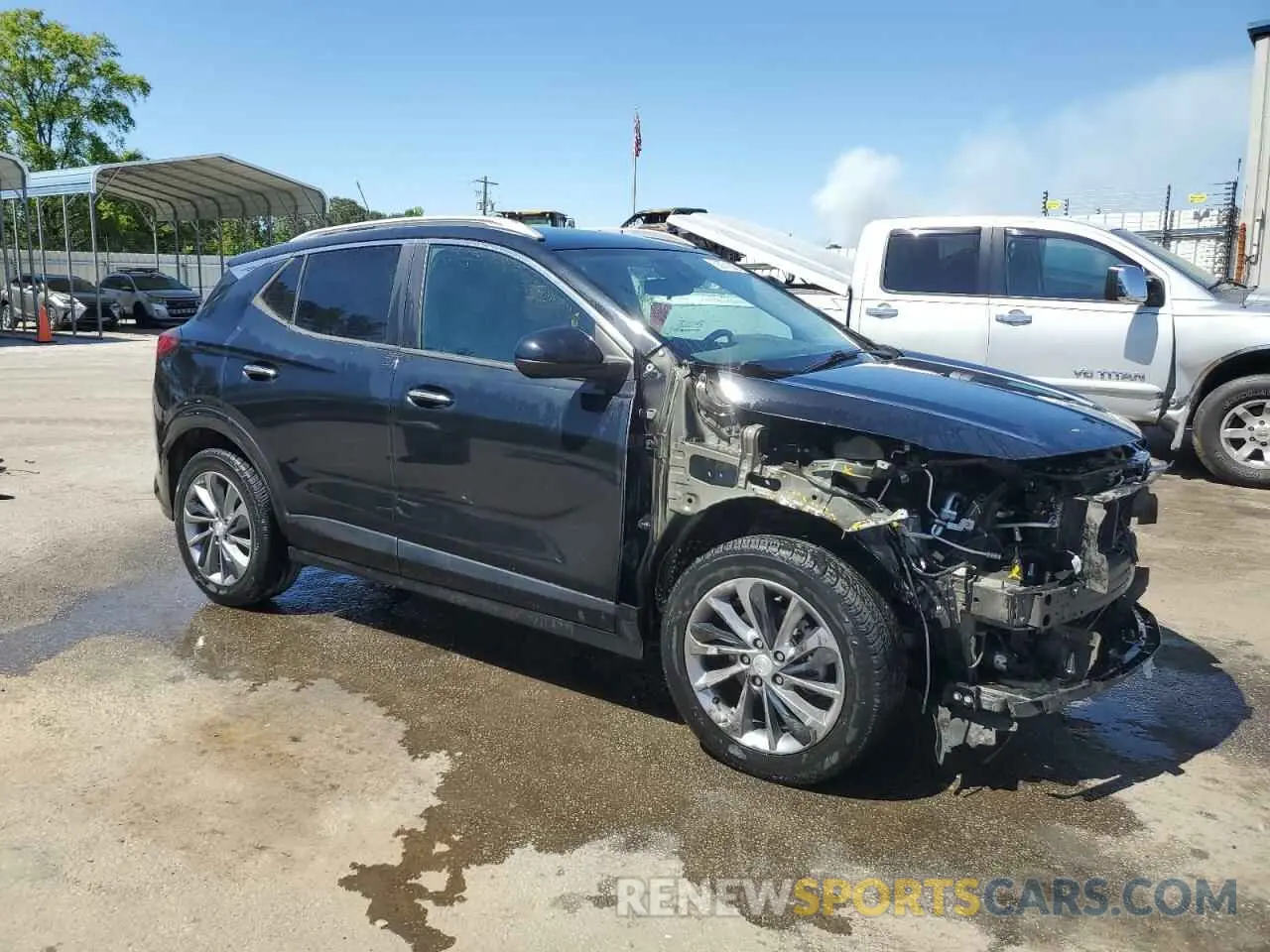 4 Photograph of a damaged car KL4MMBS20LB125521 BUICK ENCORE 2020