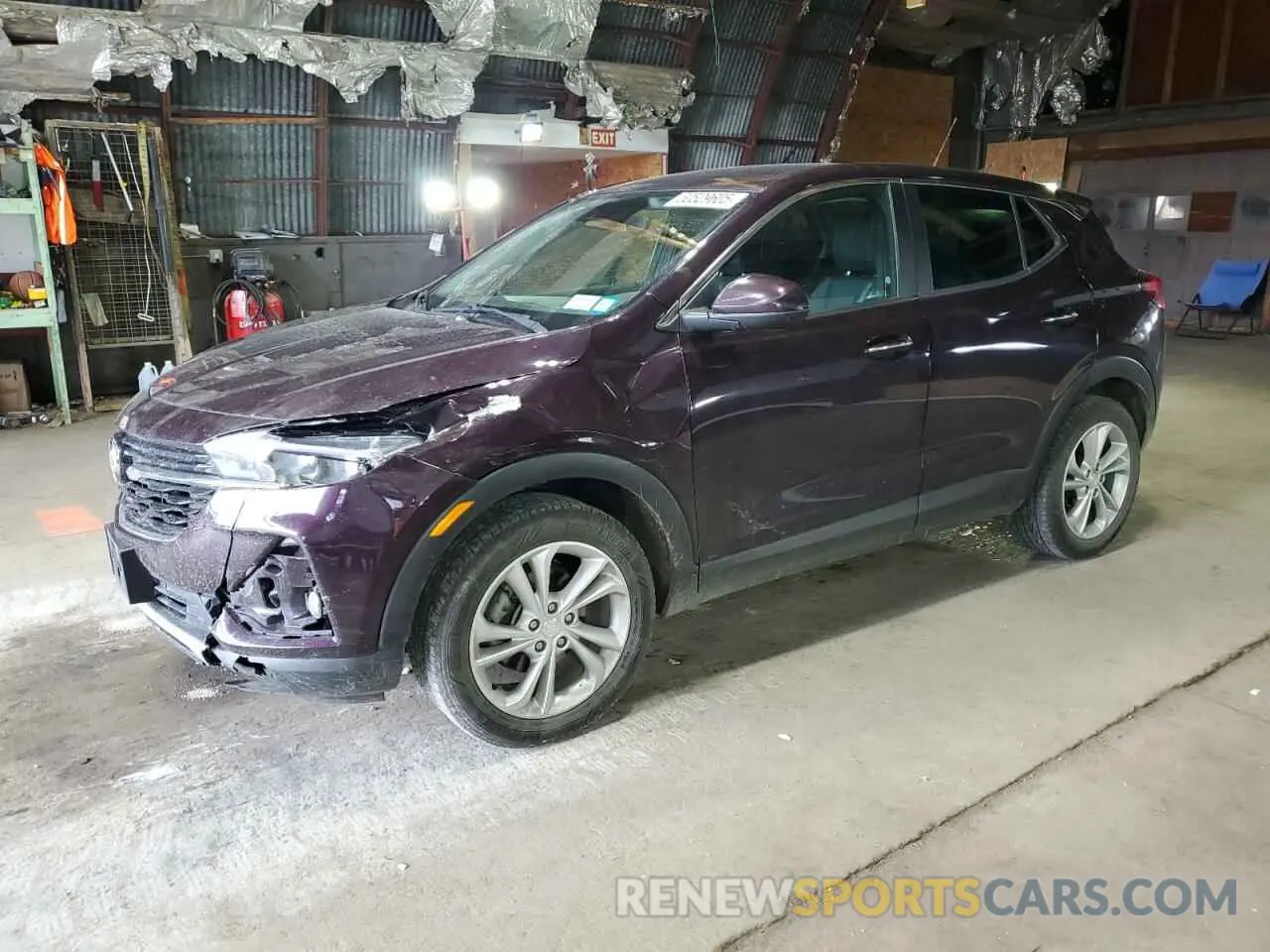 1 Photograph of a damaged car KL4MMBS21LB101762 BUICK ENCORE 2020