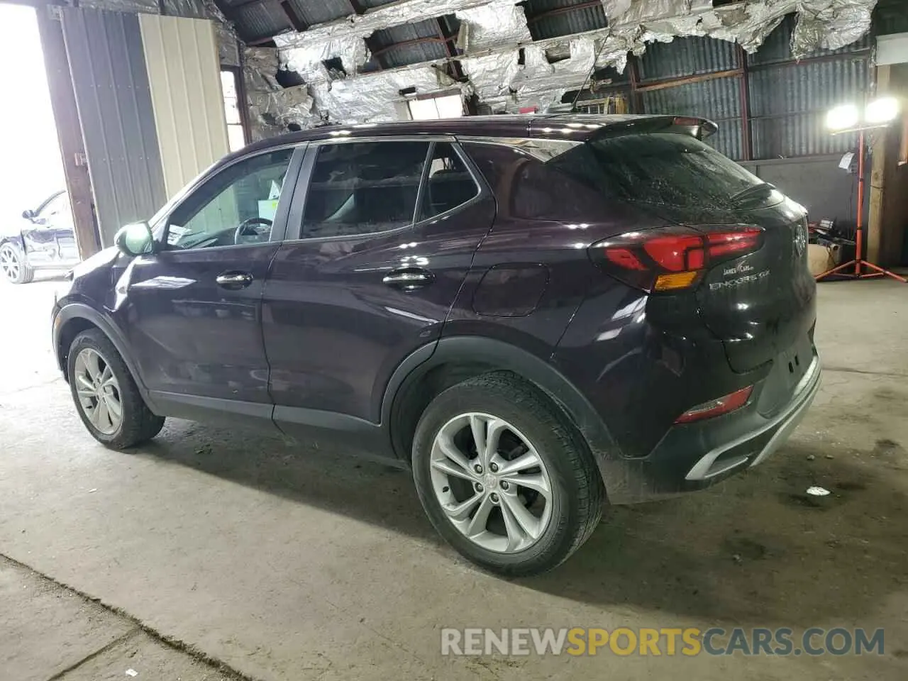 2 Photograph of a damaged car KL4MMBS21LB101762 BUICK ENCORE 2020
