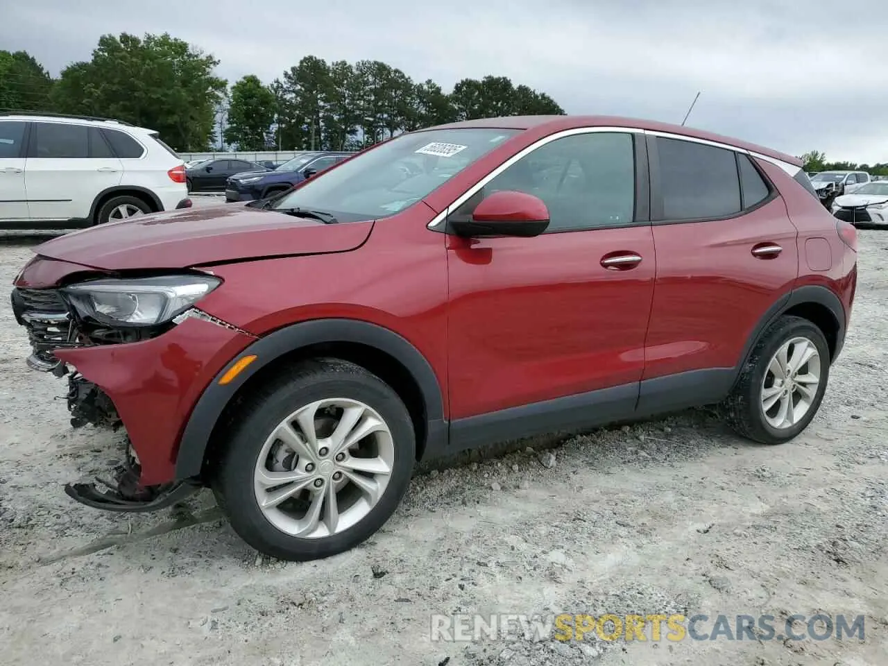1 Photograph of a damaged car KL4MMBS23LB120734 BUICK ENCORE 2020