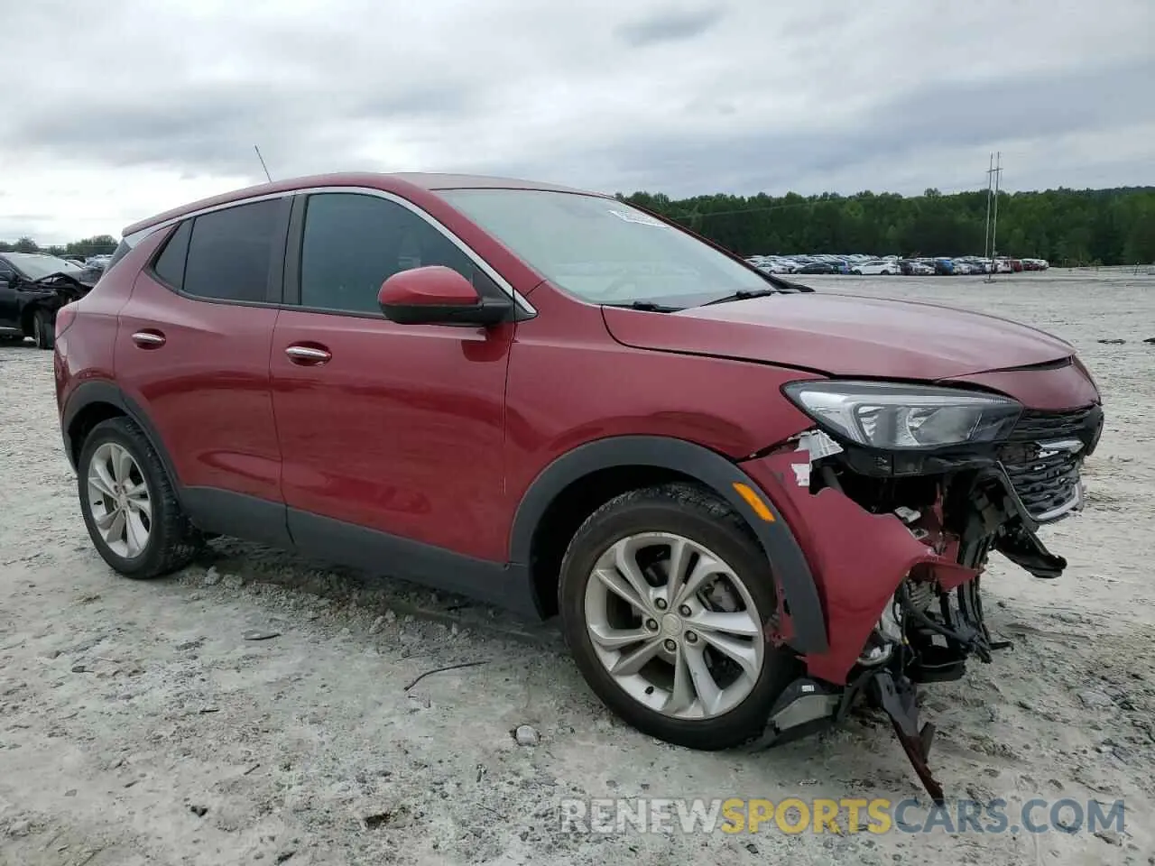 4 Photograph of a damaged car KL4MMBS23LB120734 BUICK ENCORE 2020