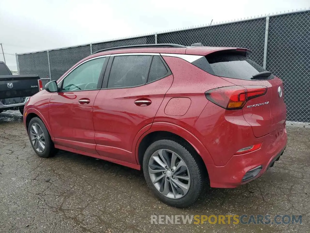 2 Photograph of a damaged car KL4MMBS24LB132150 BUICK ENCORE 2020