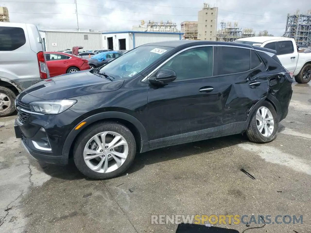 1 Photograph of a damaged car KL4MMBS25LB095898 BUICK ENCORE 2020