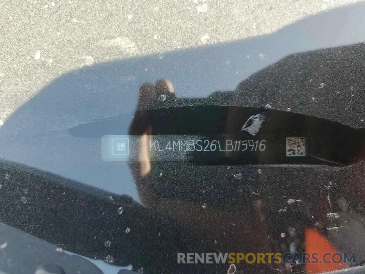 13 Photograph of a damaged car KL4MMBS26LB115916 BUICK ENCORE 2020