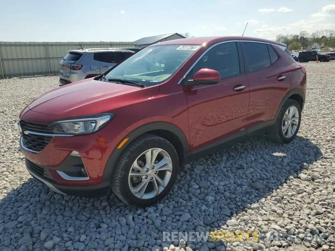 1 Photograph of a damaged car KL4MMBS27LB117352 BUICK ENCORE 2020