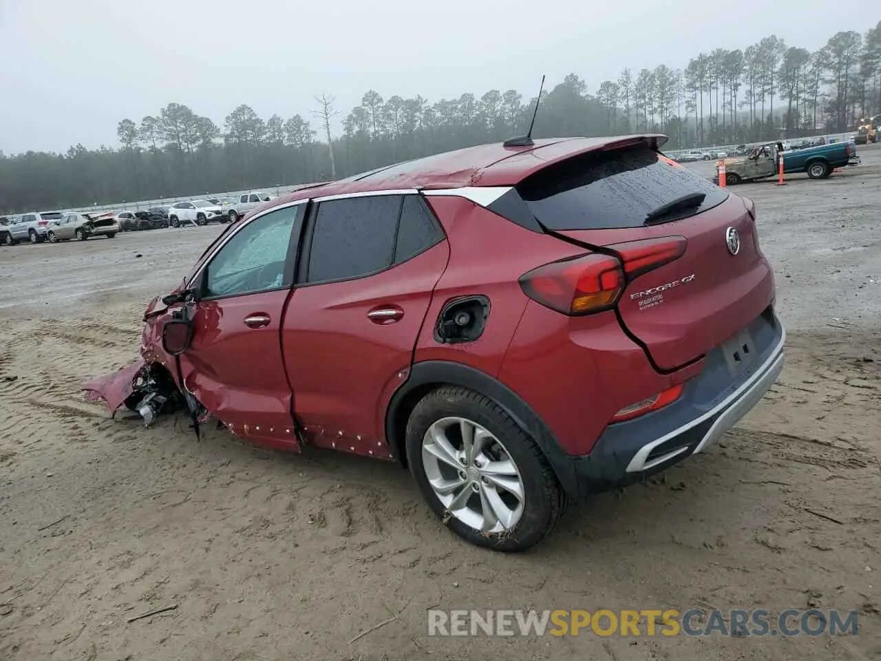 2 Photograph of a damaged car KL4MMBS29LB114078 BUICK ENCORE 2020
