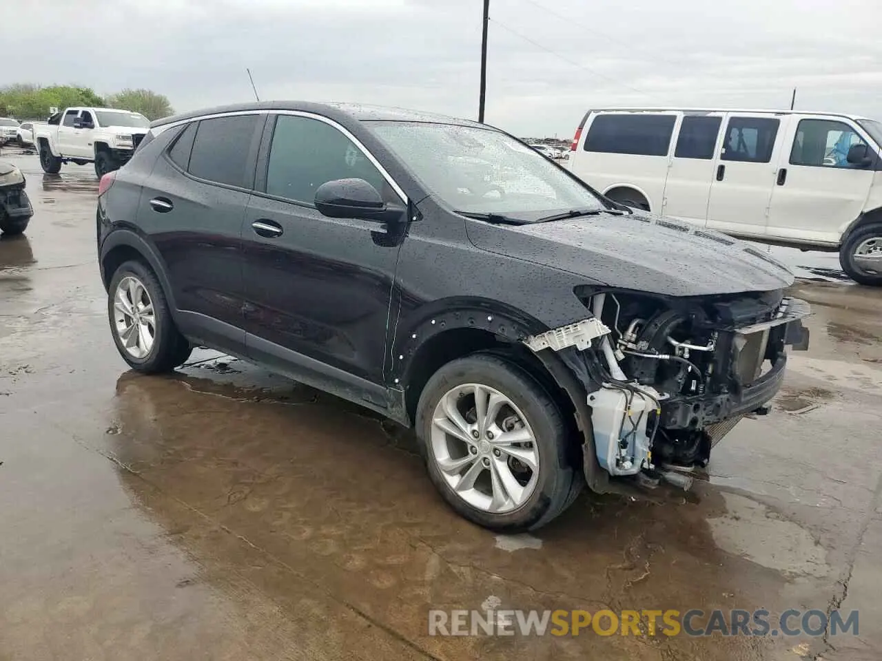 4 Photograph of a damaged car KL4MMCSL5LB096130 BUICK ENCORE 2020
