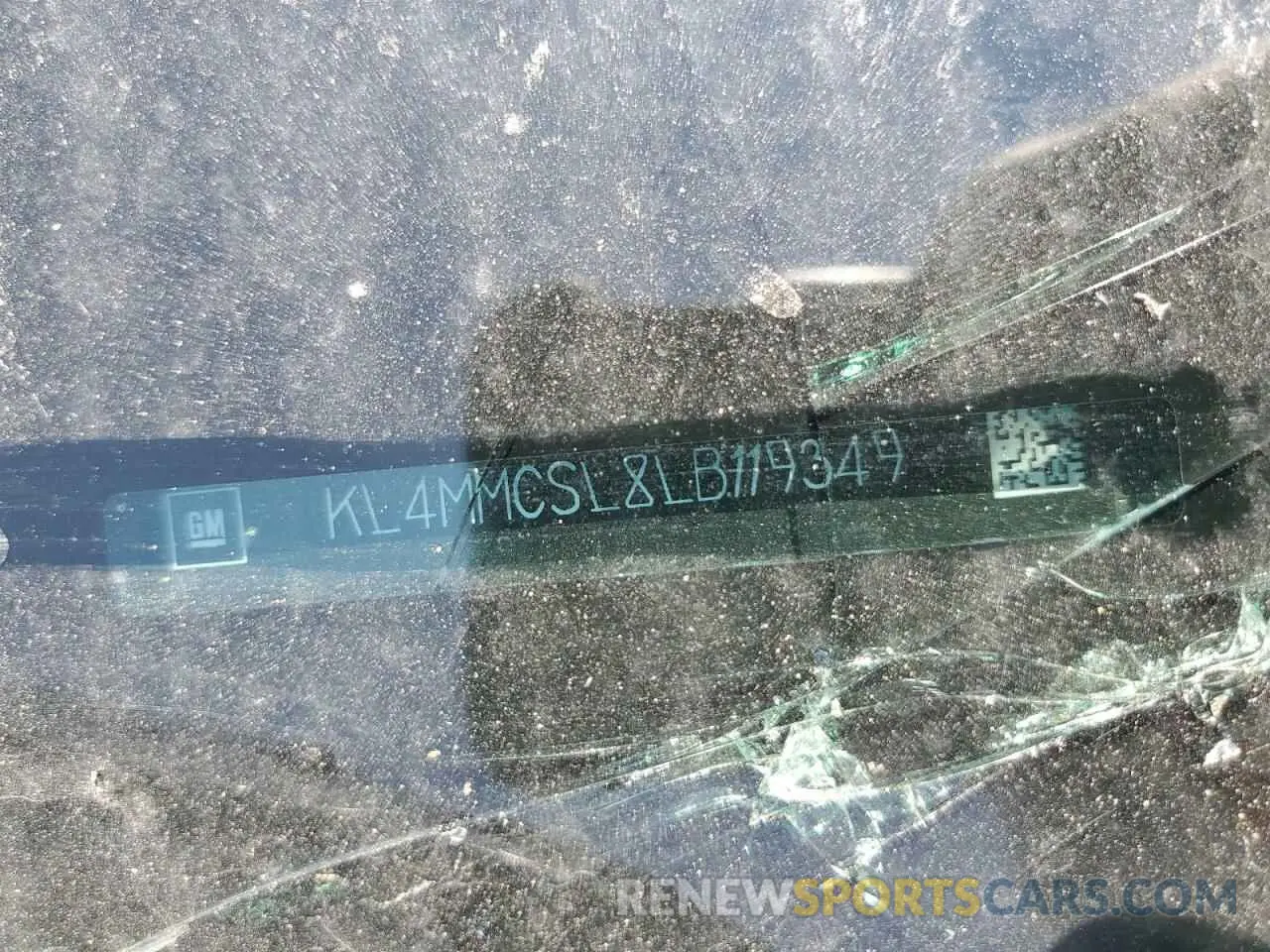 13 Photograph of a damaged car KL4MMCSL8LB119349 BUICK ENCORE 2020