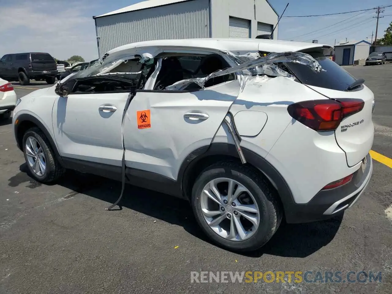 2 Photograph of a damaged car KL4MMCSL8LB119349 BUICK ENCORE 2020