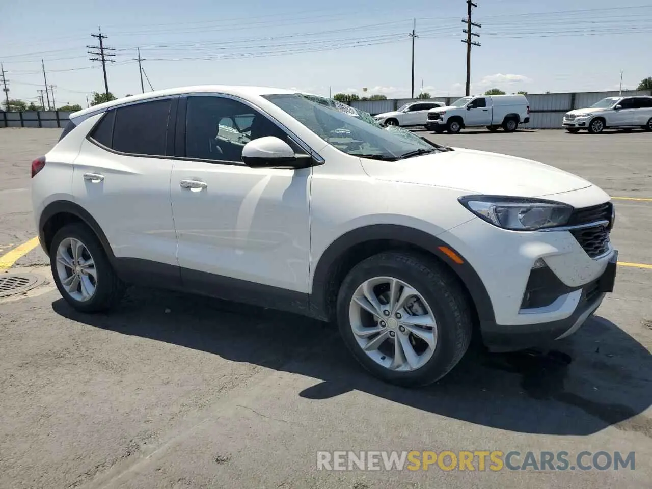 4 Photograph of a damaged car KL4MMCSL8LB119349 BUICK ENCORE 2020