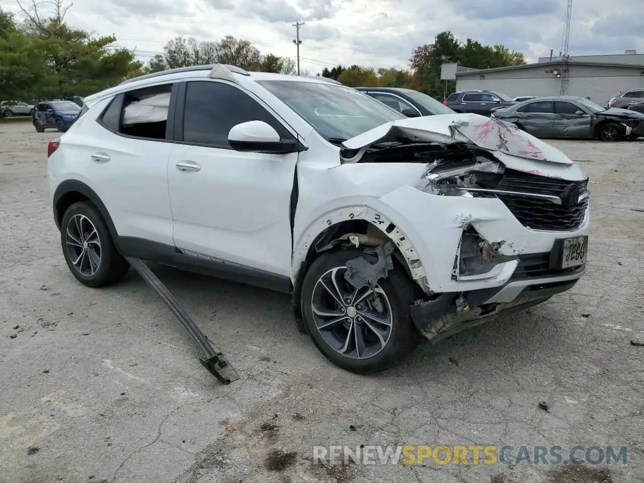 4 Photograph of a damaged car KL4MMDS25LB131648 BUICK ENCORE 2020