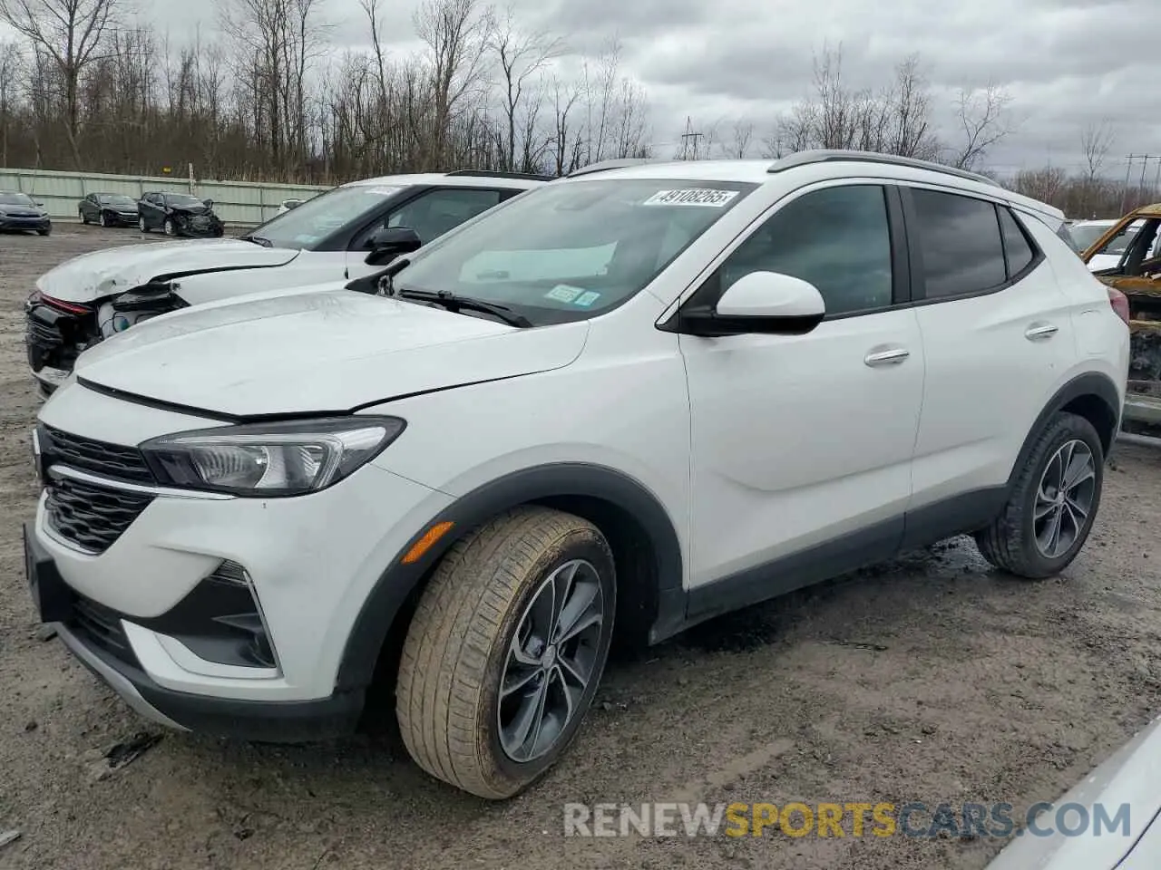 1 Photograph of a damaged car KL4MMDS28LB123334 BUICK ENCORE 2020