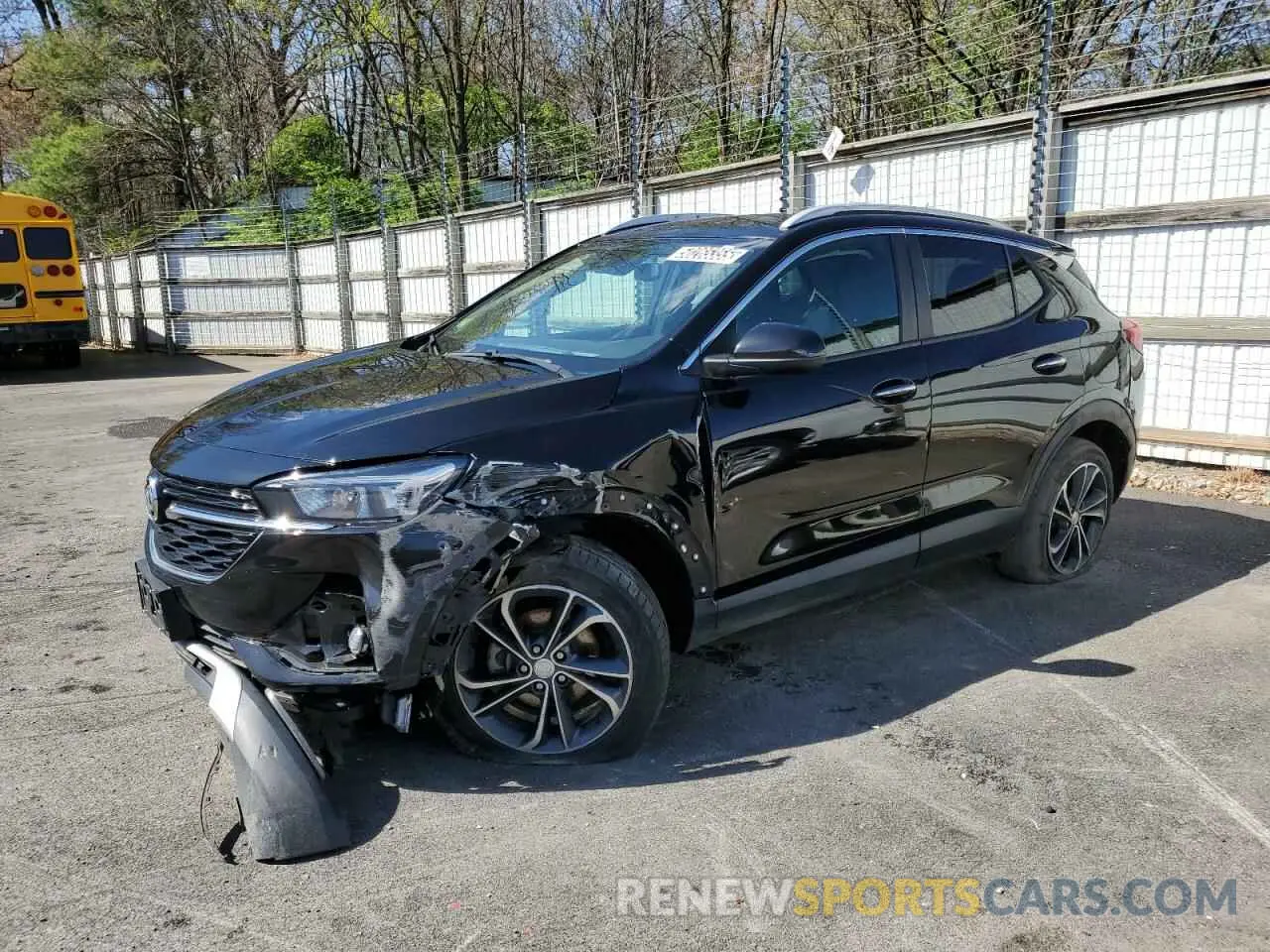 1 Photograph of a damaged car KL4MMDSL0LB123577 BUICK ENCORE 2020