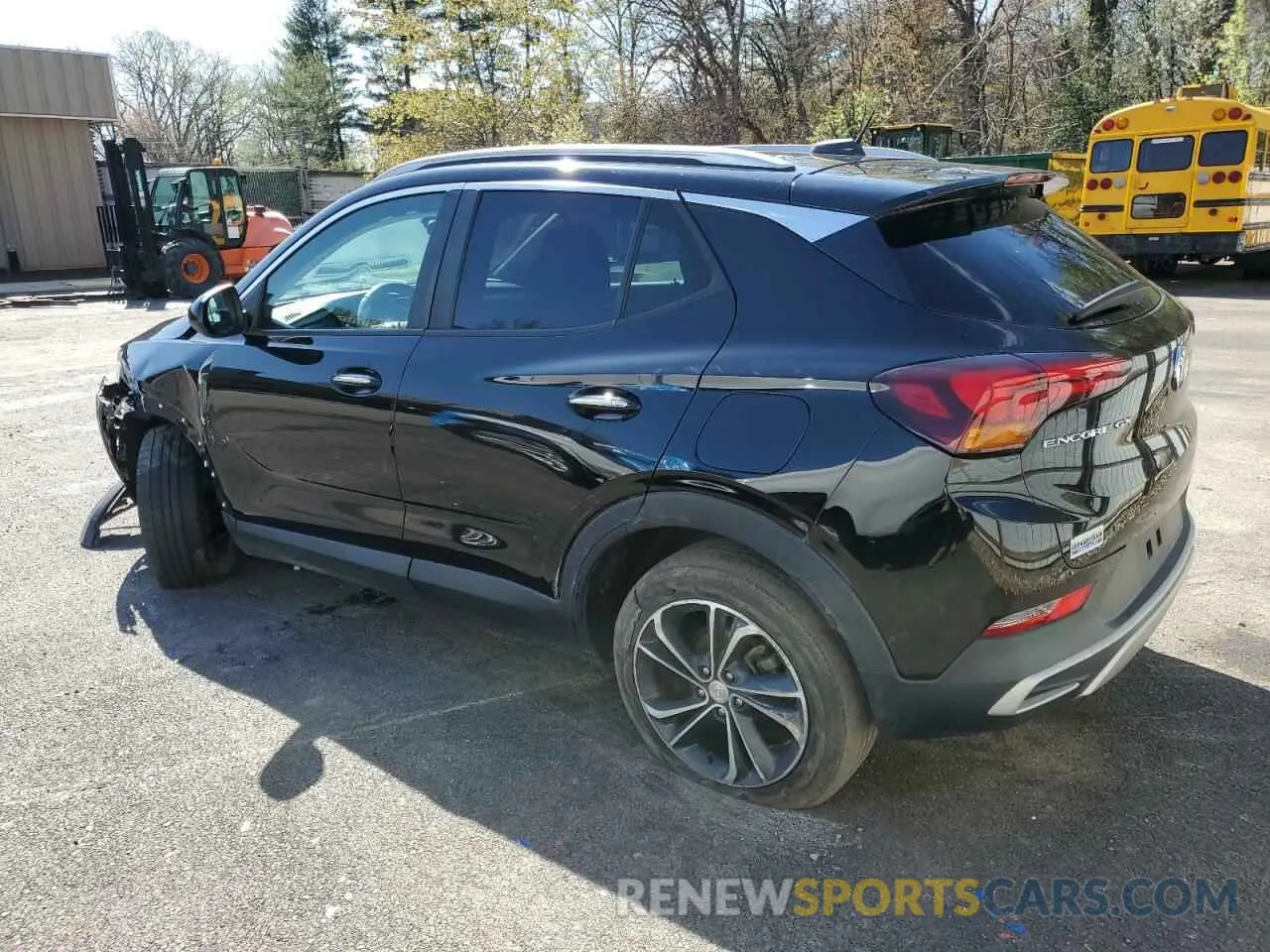 2 Photograph of a damaged car KL4MMDSL0LB123577 BUICK ENCORE 2020